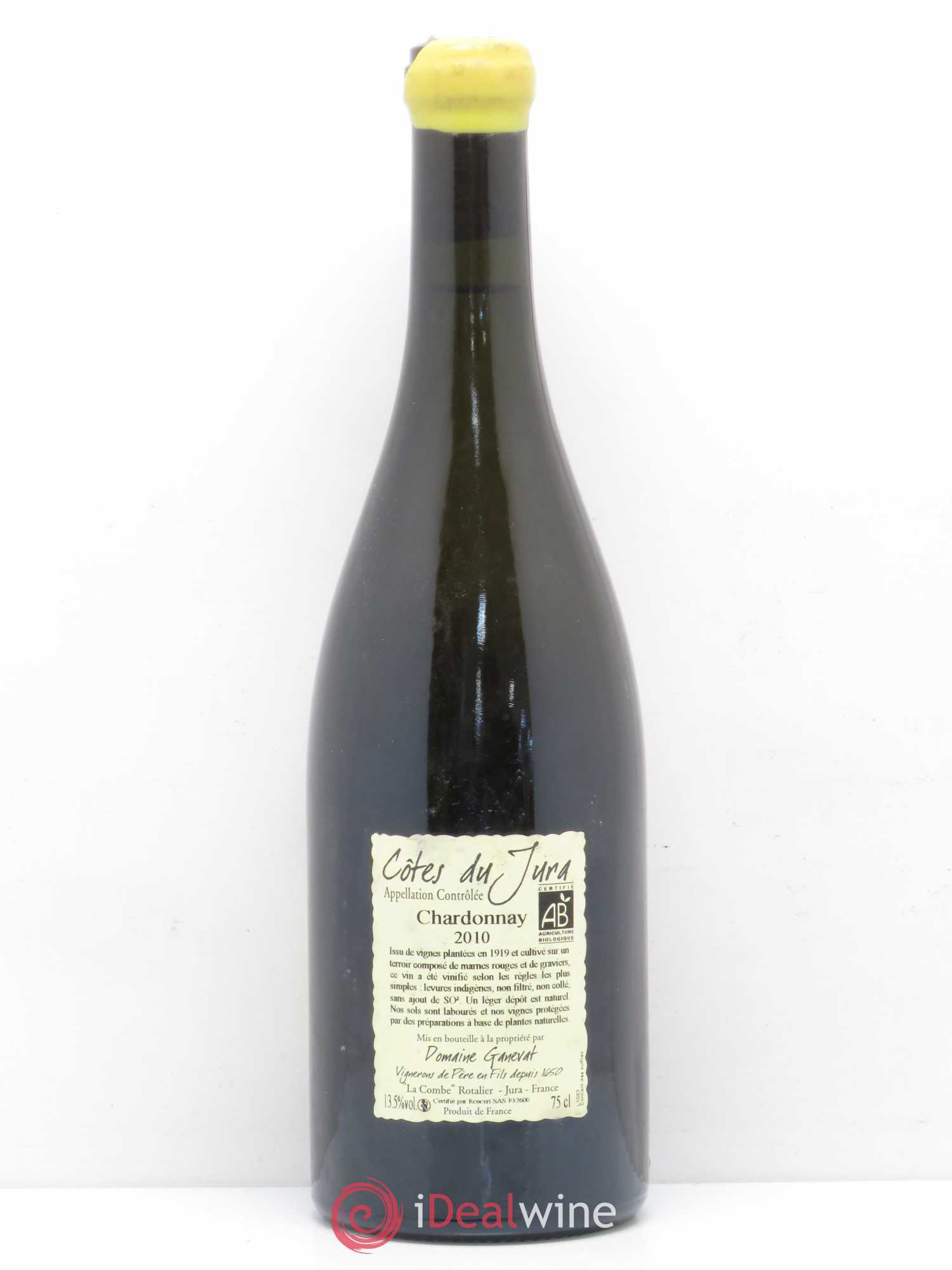 Côtes du Jura Les Grands Teppes Vieilles Vignes Jean-François Ganevat (Domaine) (sans prix de réserve) 2010 - Lot de 1 bouteille - 1