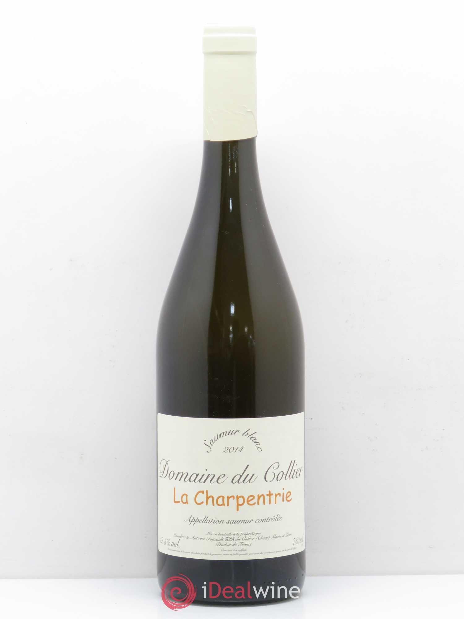Saumur La Charpentrie Domaine du Collier (sans prix de réserve) 2014 - Lot de 1 bouteille - 0