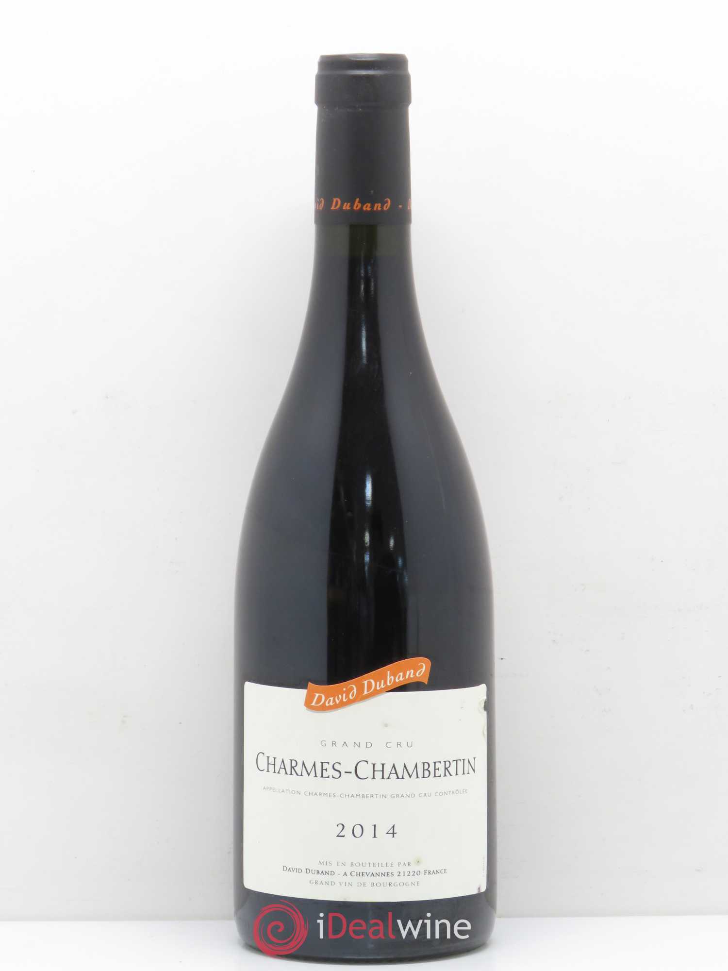 Charmes-Chambertin Grand Cru David Duband (Domaine) (sans prix de réserve) 2014 - Lot de 1 bouteille - 0