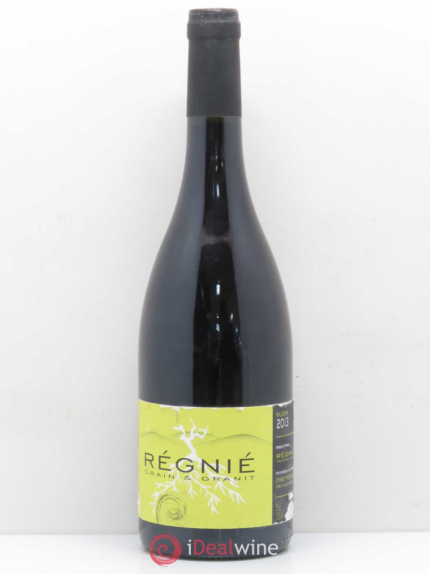 Régnié Grain & Granit Charly Thévenet (sans prix de réserve) 2013 - Lot de 1 bouteille - 0