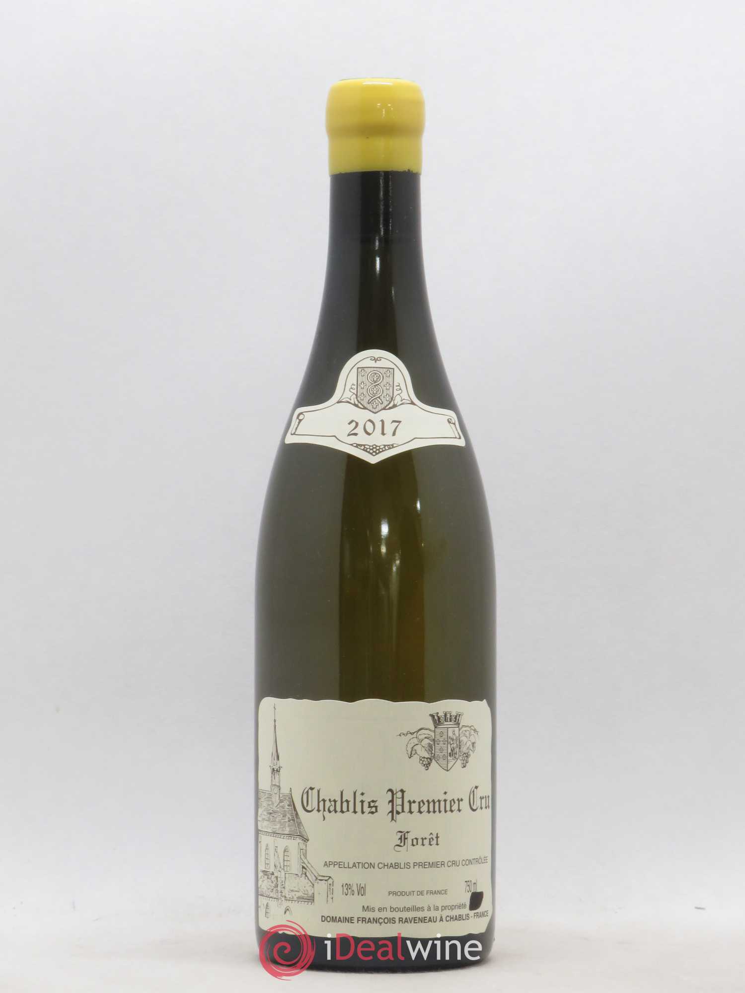 Chablis 1er Cru Forêt Raveneau (Domaine) (sans prix de réserve) 2017 - Lot de 1 bouteille - 0