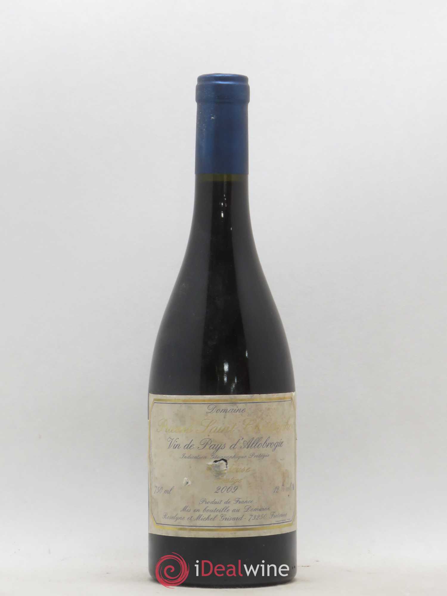 Vin de Savoie VDP d'Allobrogie Mondeuse Prestige Domaine Prieuré Saint Christophe (sans prix de réserve) 2009 - Posten von 1 Flasche - 0