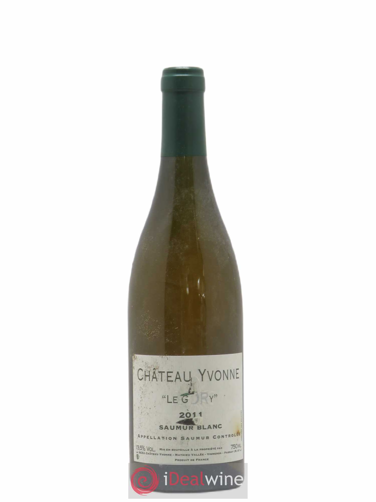 Saumur Le Gory Château Yvonne (sans prix de réserve) 2011 - Lot de 1 bouteille - 0