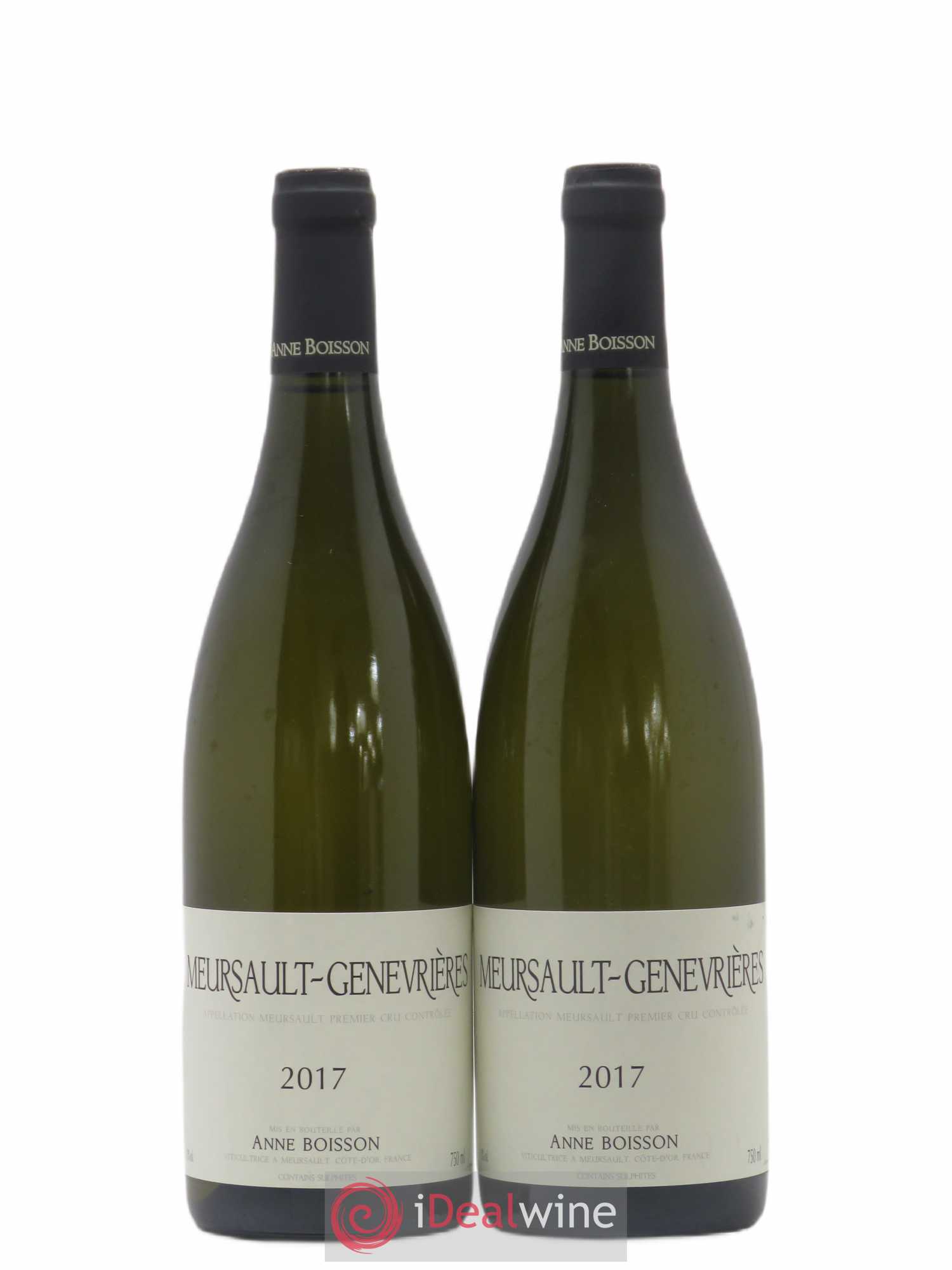 Meursault Les Genèvrières Anne Boisson (sans prix de réserve) 2017 - Posten von 2 Flaschen - 0