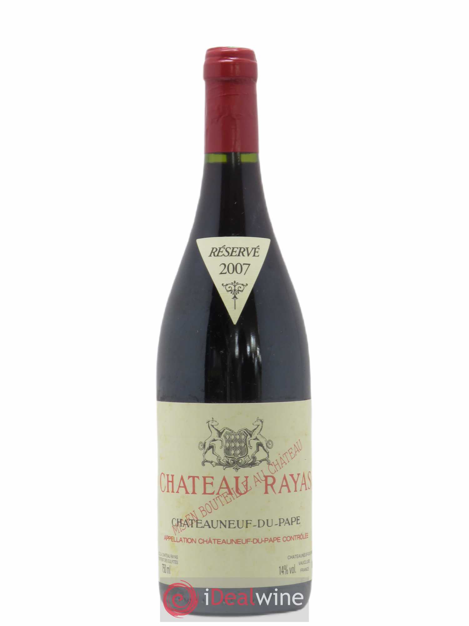 Châteauneuf-du-Pape Château Rayas Emmanuel Reynaud (sans prix de réserve) 2007 - Lot de 1 bouteille - 0