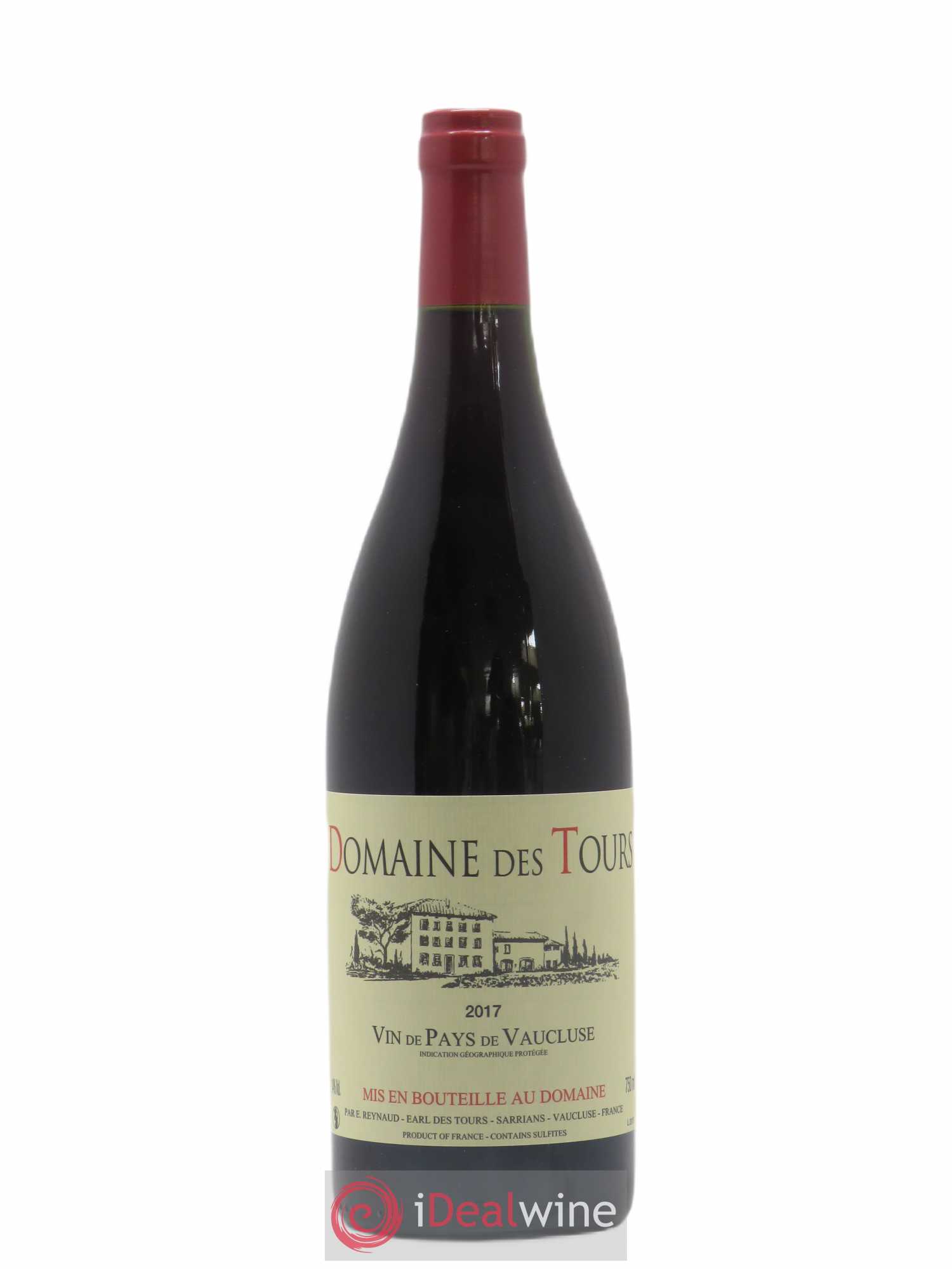 Vaucluse (Vin de Pays de Vaucluse) Domaine des Tours Emmanuel Reynaud (sans prix de réserve) 2017 - Lot de 1 bouteille - 0