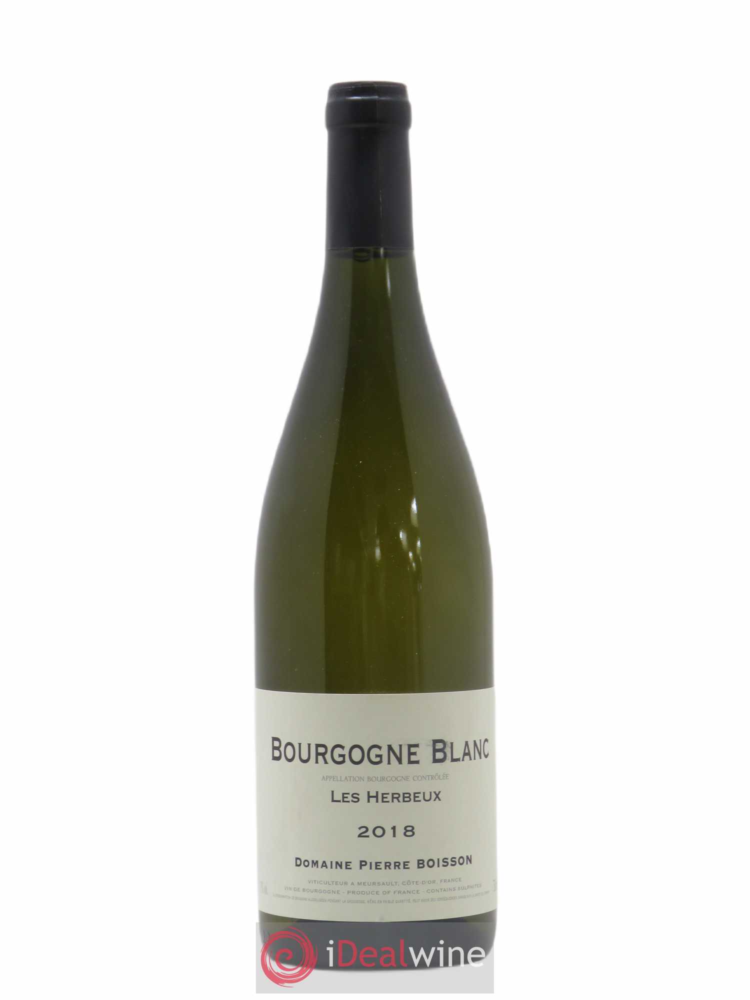 Bourgogne Les Herbeux Pierre Boisson (sans prix de réserve) 2018 - Posten von 1 Flasche - 0