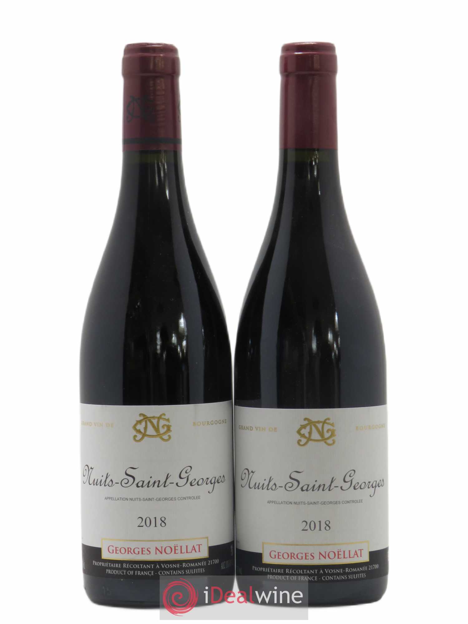 Nuits-Saint-Georges Domaine Georges Noellat 2018 - Posten von 2 Flaschen - 0