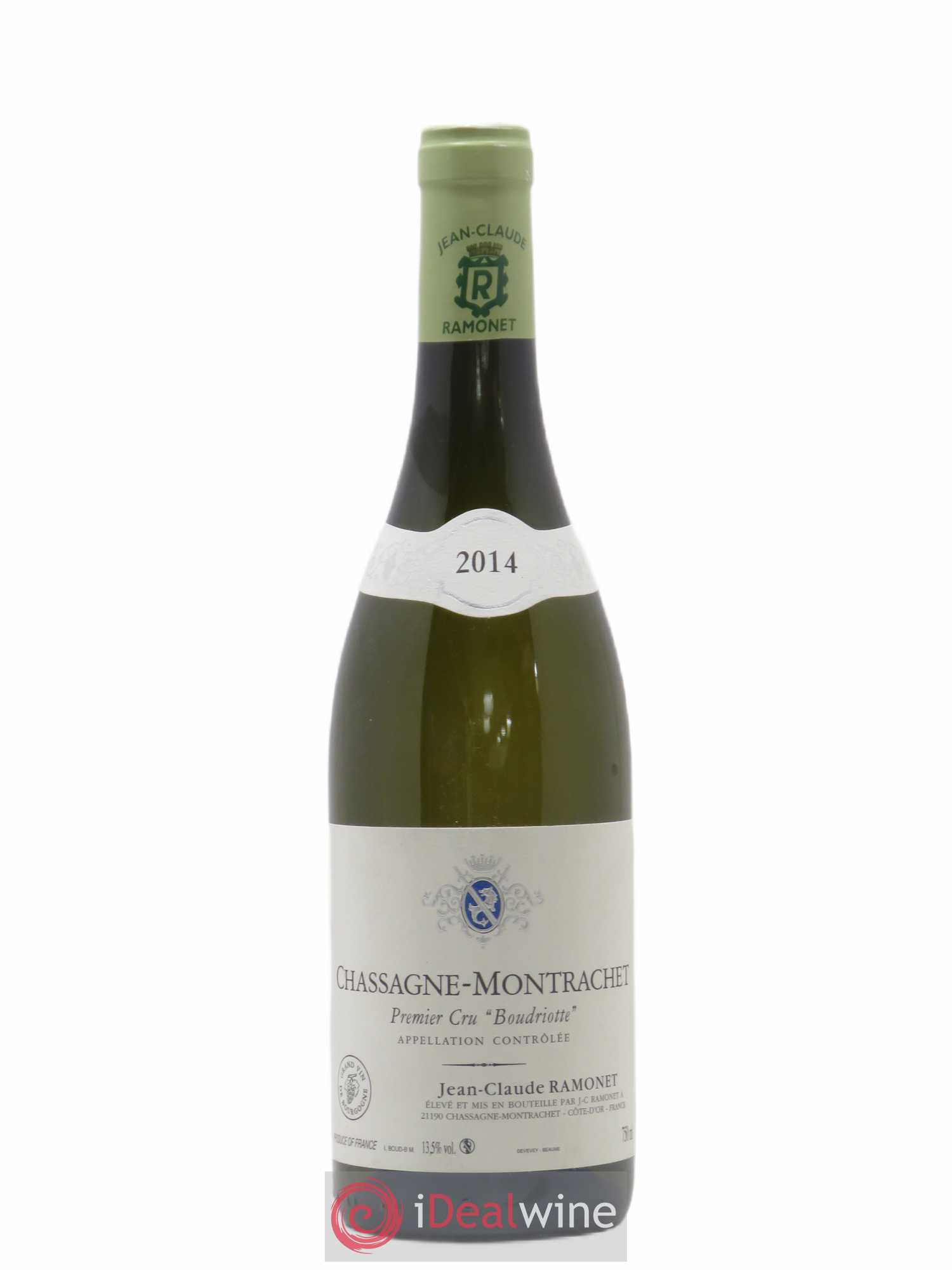 Chassagne-Montrachet 1er Cru Boudriotte Ramonet (Domaine) (sans prix de réserve) 2014 - Lot de 1 bouteille - 0