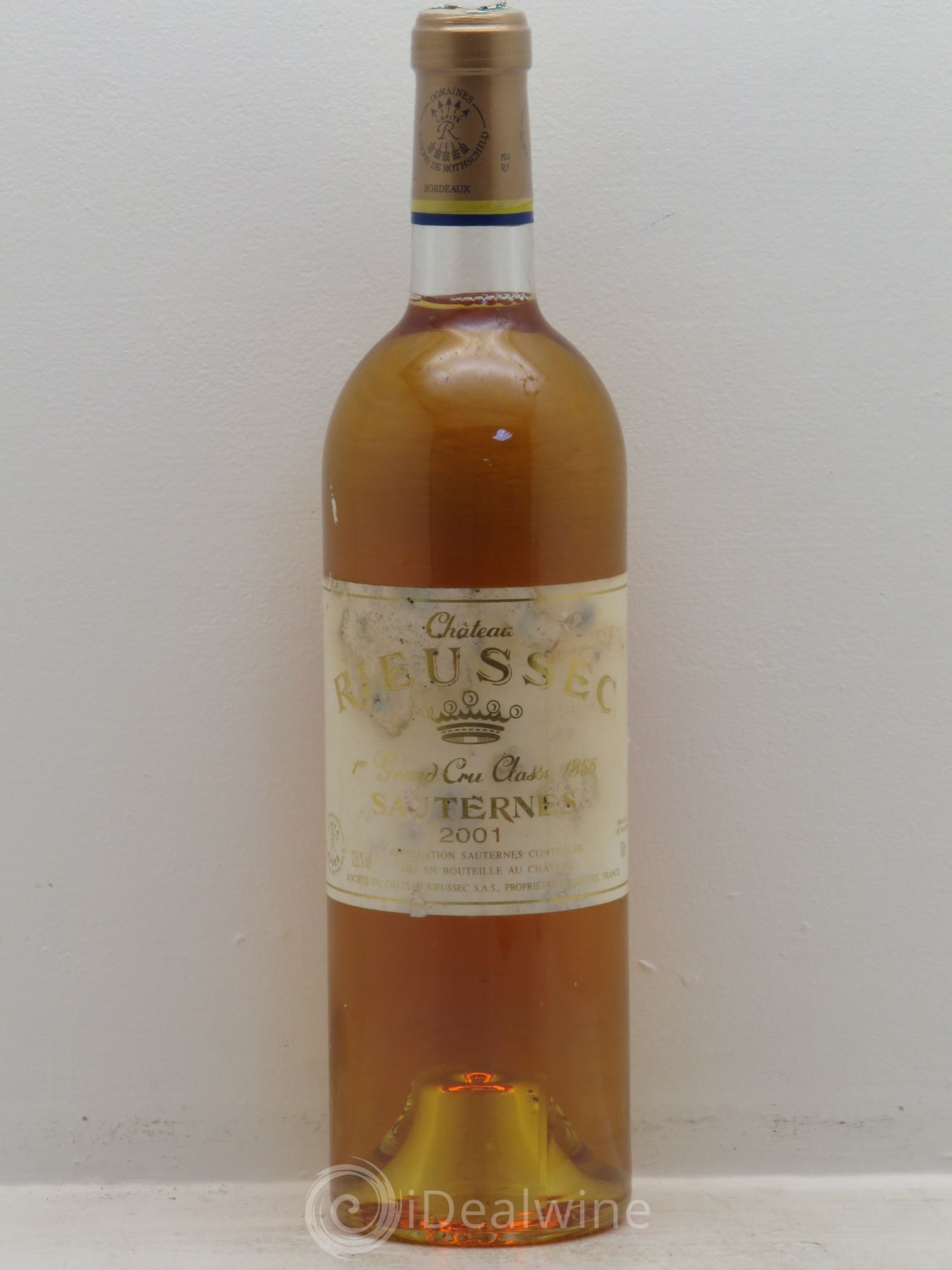 Château Rieussec 1er Grand Cru Classé 2001 - Posten von 1 Flasche - 0