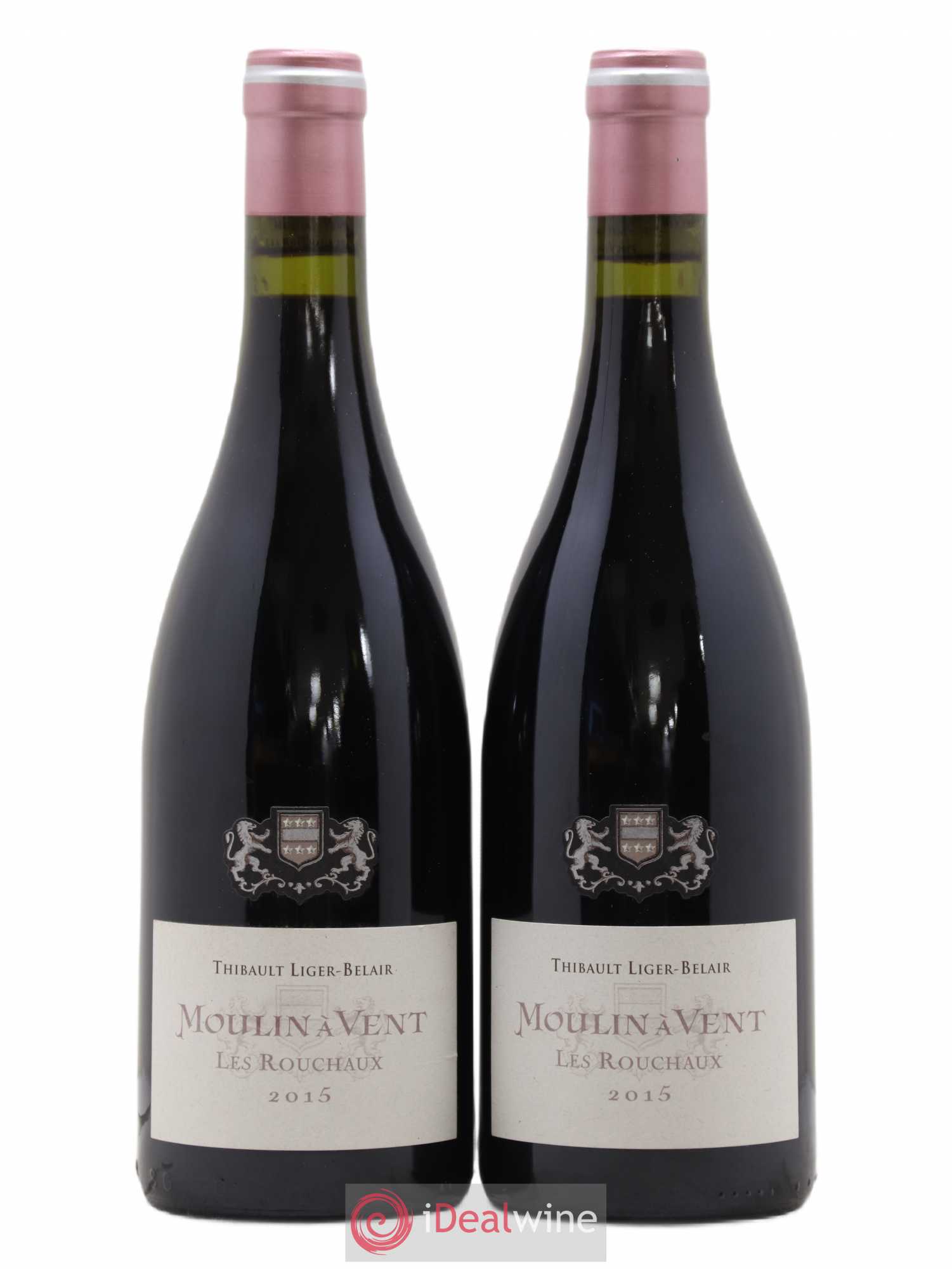 Moulin-à-Vent Les Rouchaux Thibault Liger-Belair (sans prix de réserve) 2015 - Lot de 2 bouteilles - 0