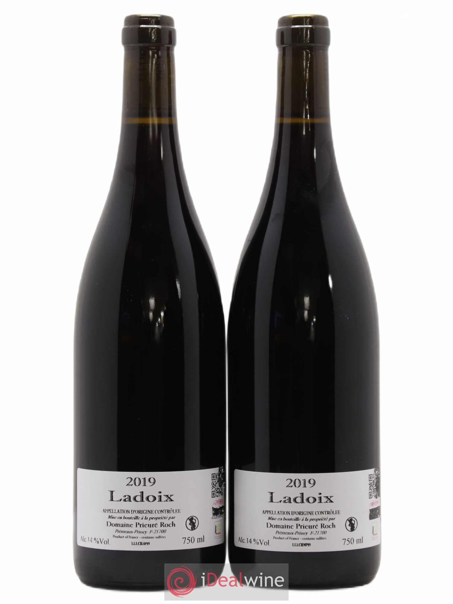 Ladoix Domaine Prieuré Roch (sans prix de réserve) 2019 - Posten von 2 Flaschen - 1