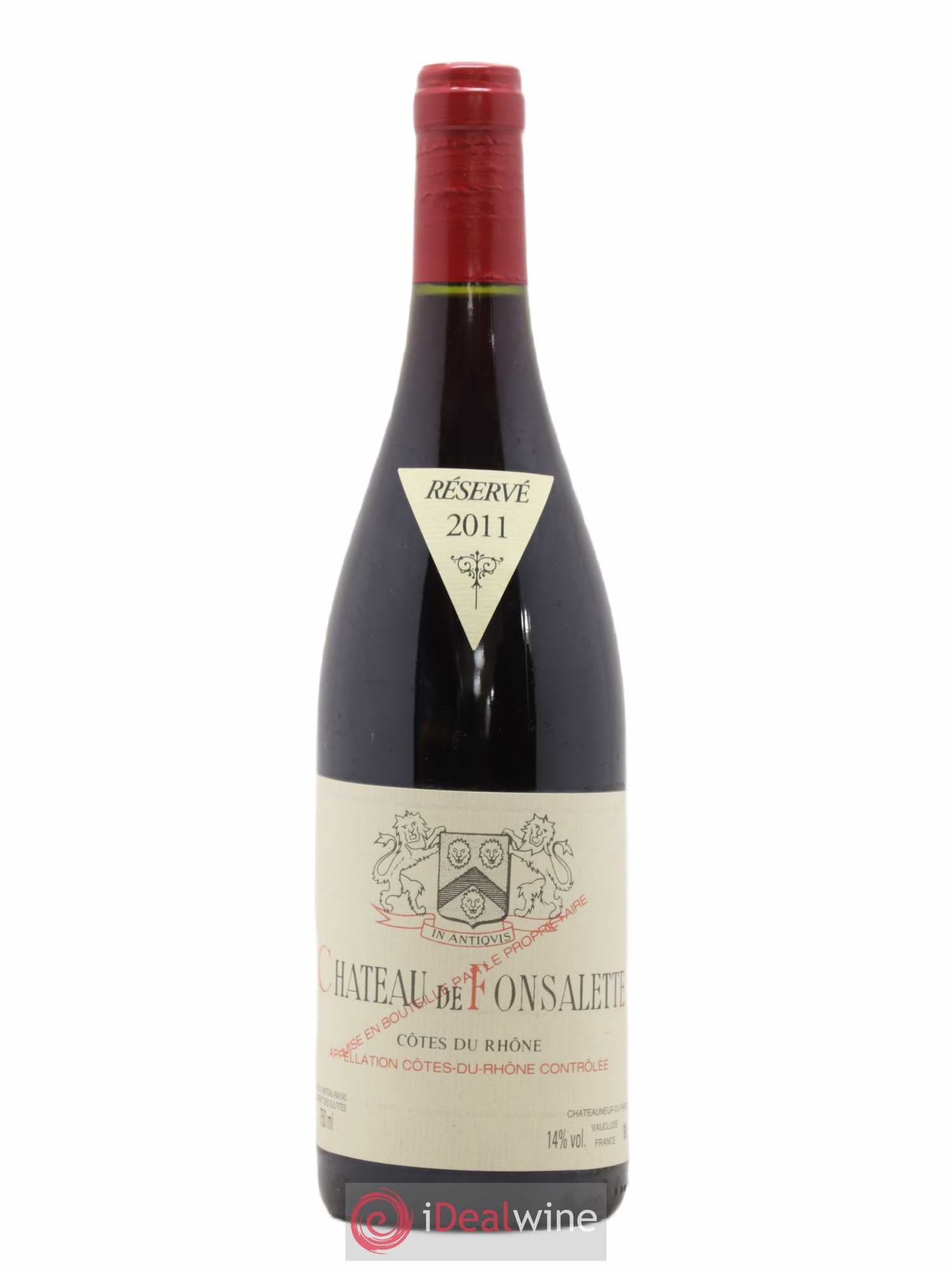 Côtes-du-Rhône Château de Fonsalette Emmanuel Reynaud (sans prix de réserve) 2011 - Lot de 1 bouteille - 0