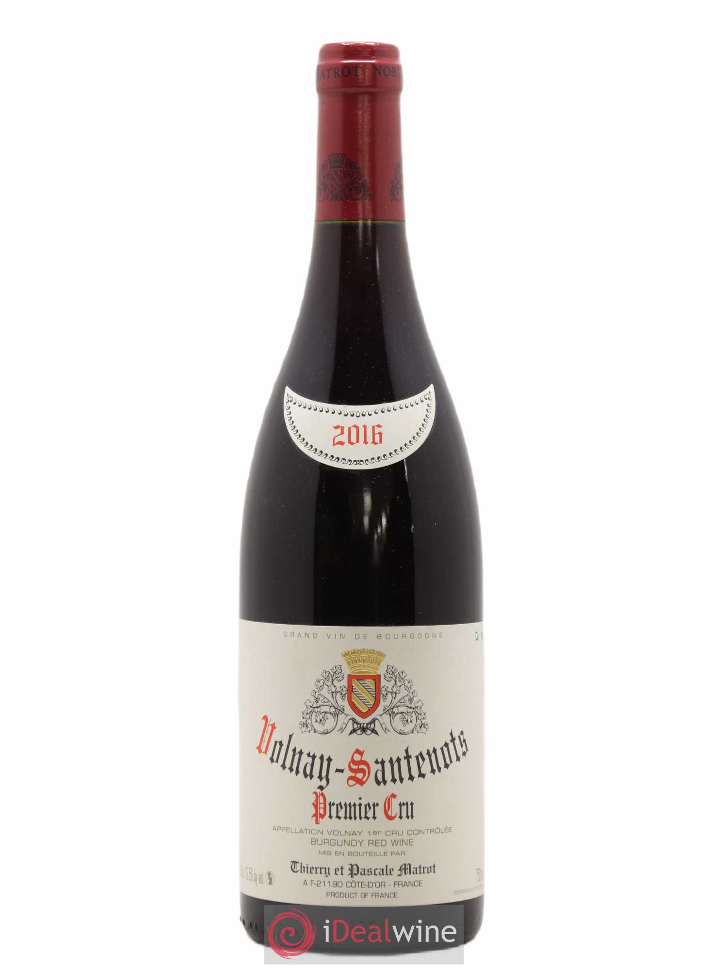 Volnay 1er Cru Santenots Matrot (Domaine) (sans prix de réserve) 2016 - Lot de 1 bouteille - 0