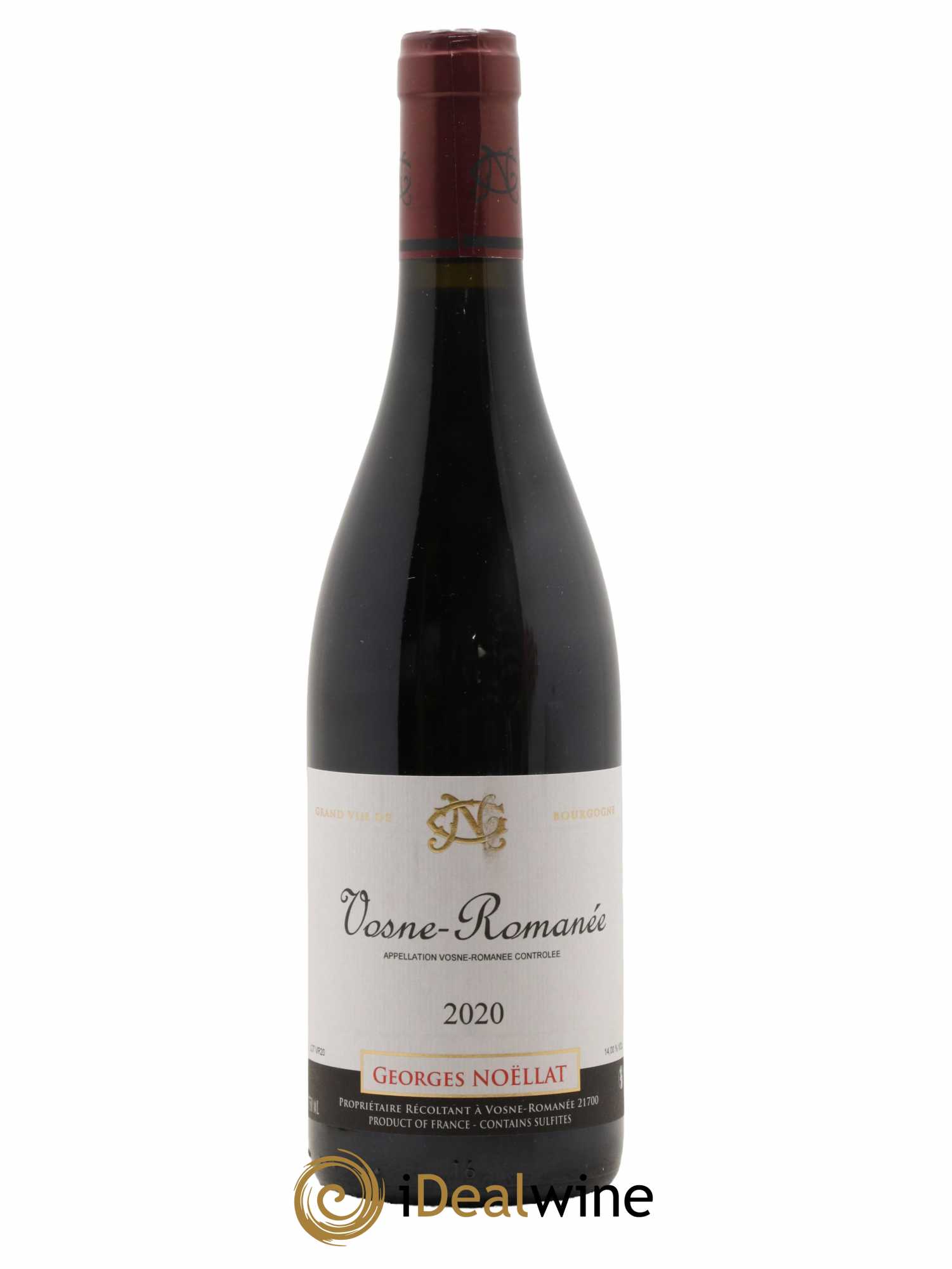 Vosne-Romanée Georges Noëllat (Domaine) 2020 - Lot de 1 bouteille - 0