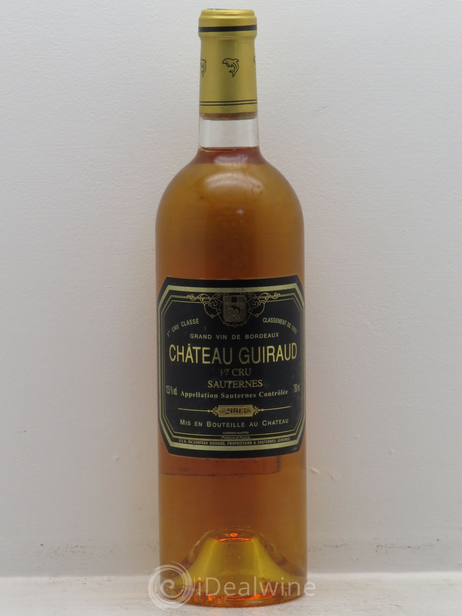 Château Guiraud 1er Grand Cru Classé 2003 - Lotto di 1 bottiglia - 0