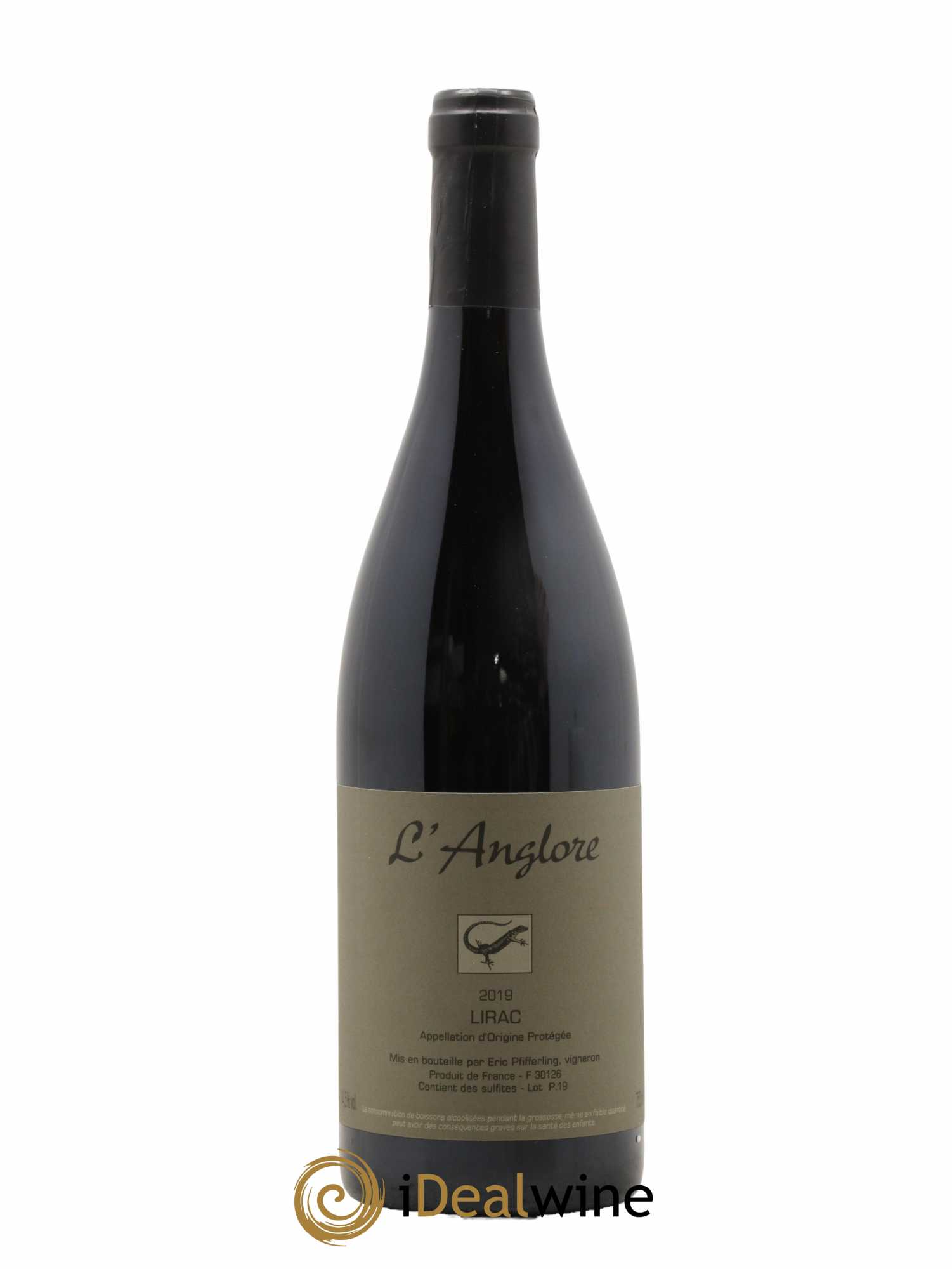 Lirac L'Anglore 2019 - Posten von 1 Flasche - 0