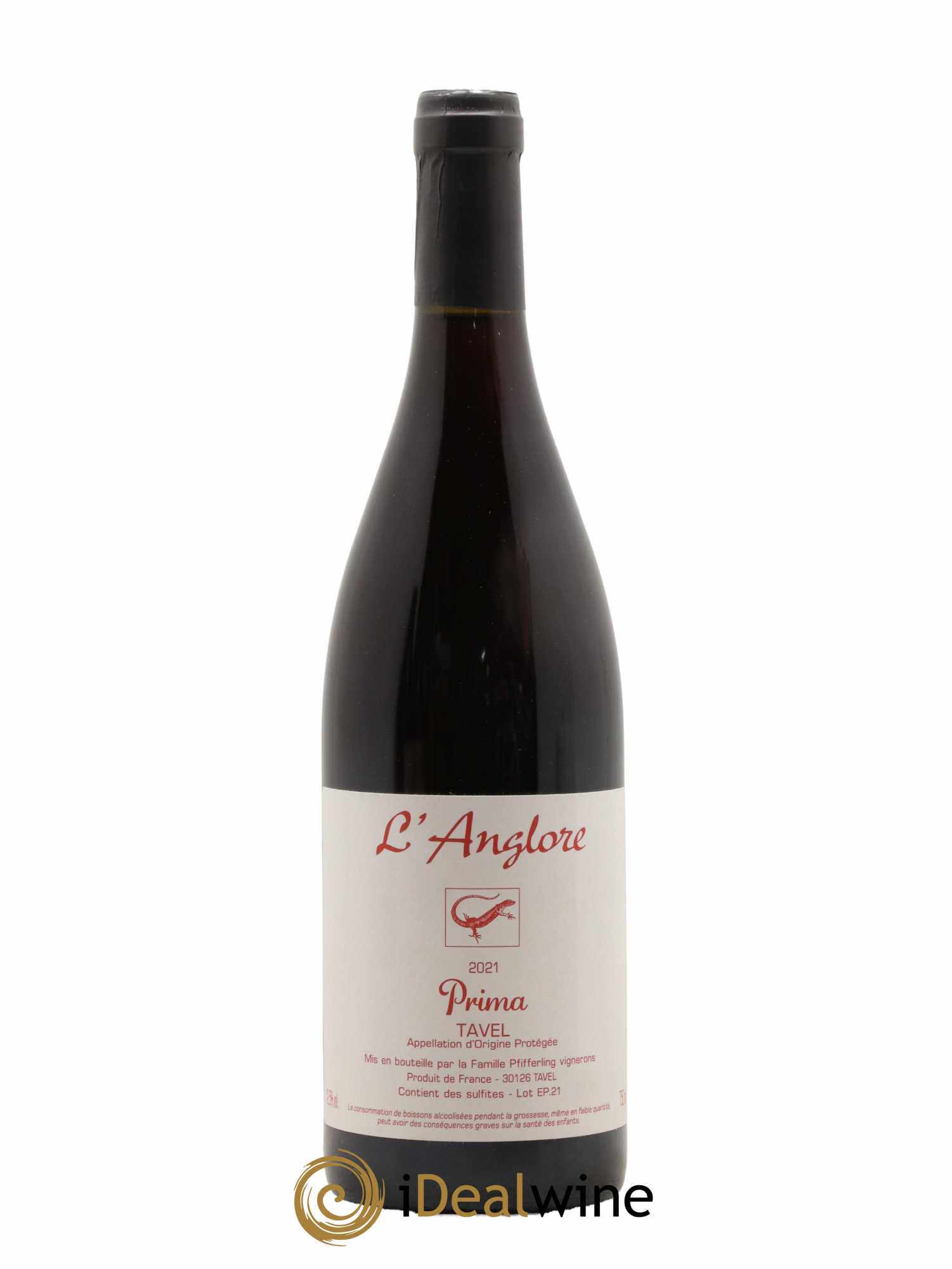 Tavel Prima L'Anglore 2021 - Lot of 1 bottle - 0