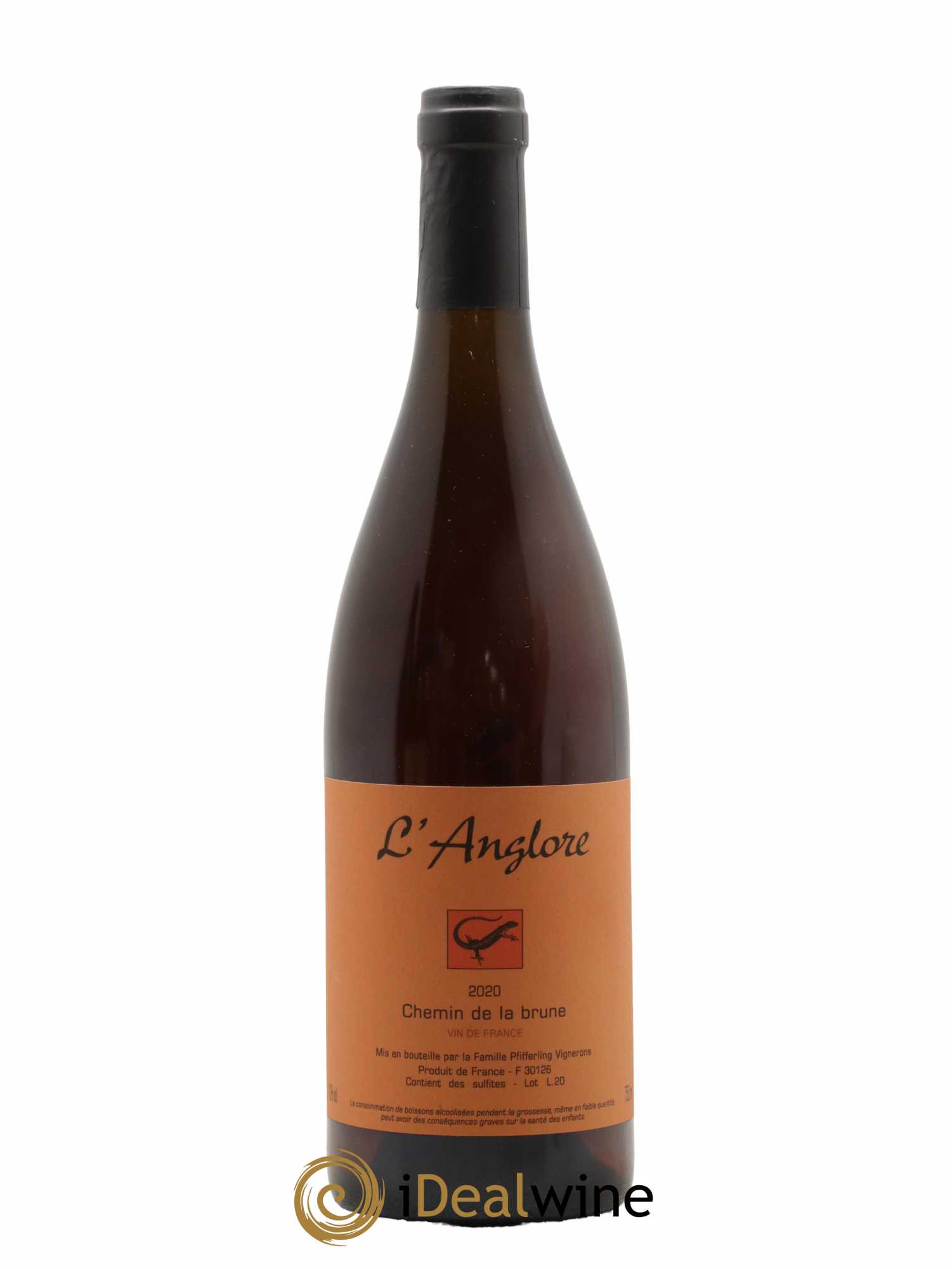 Vin de France Chemin de la brune L'Anglore 2020 - Lot de 1 bouteille - 0