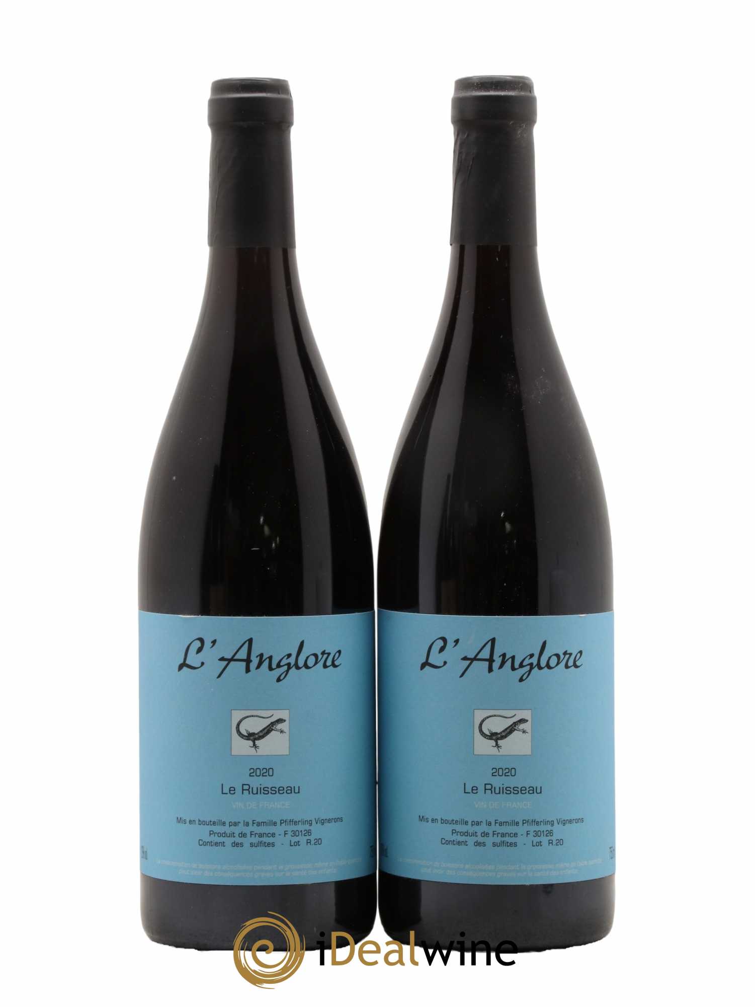 Vin de France Le Ruisseau L'Anglore 2020 - Lot de 2 bouteilles - 0