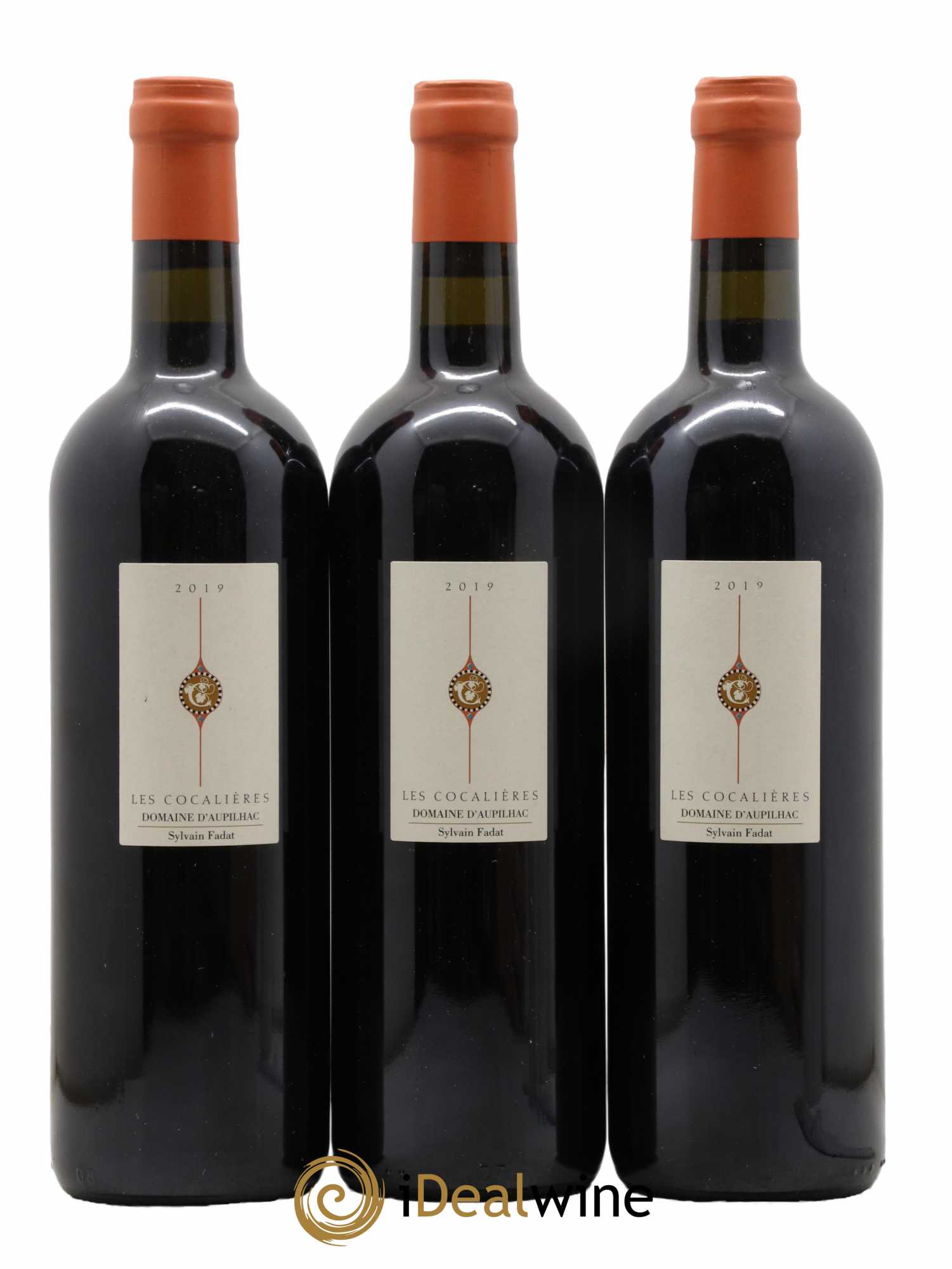Languedoc Montpeyroux Aupilhac (Domaine d') Les Cocalières Sylvain Fadat 2019 - Lot de 3 bouteilles - 0