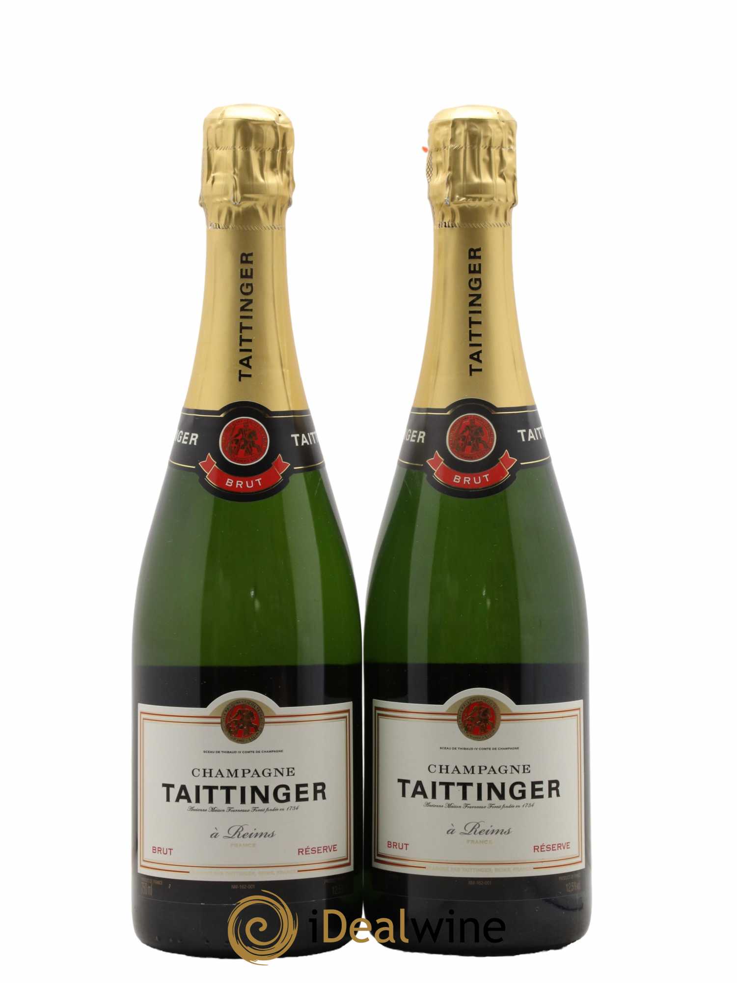 Brut Réserve Taittinger - Lot de 2 bouteilles - 0