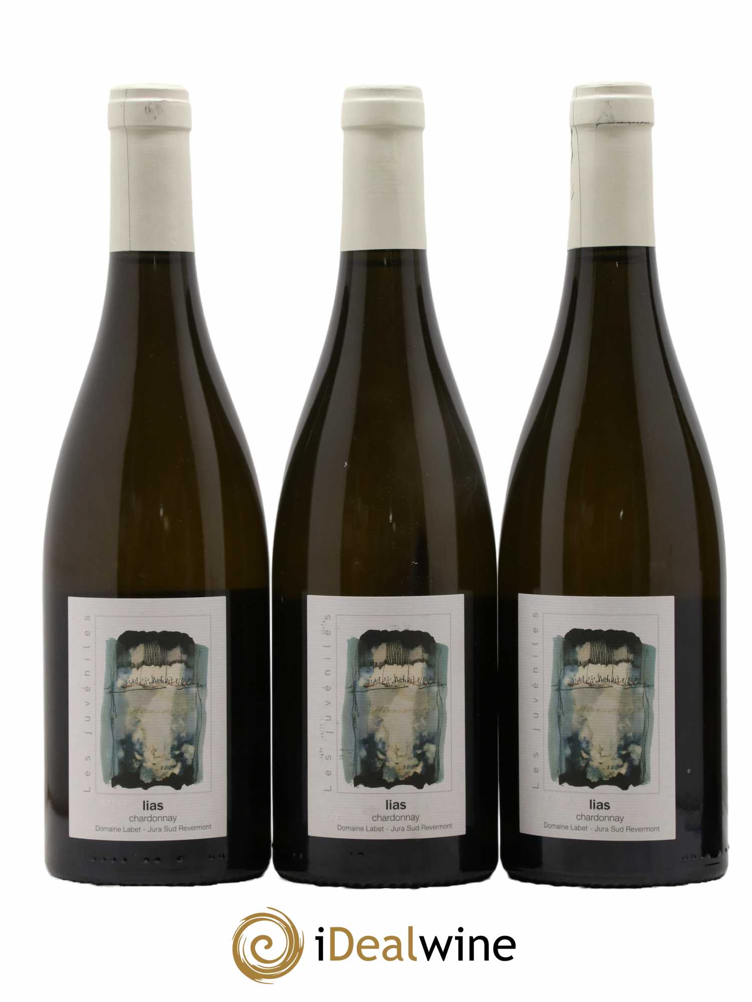 Côtes du Jura Chardonnay Lias Romain - Julien - Charline Labet 2020 - Lot de 3 bouteilles - 0