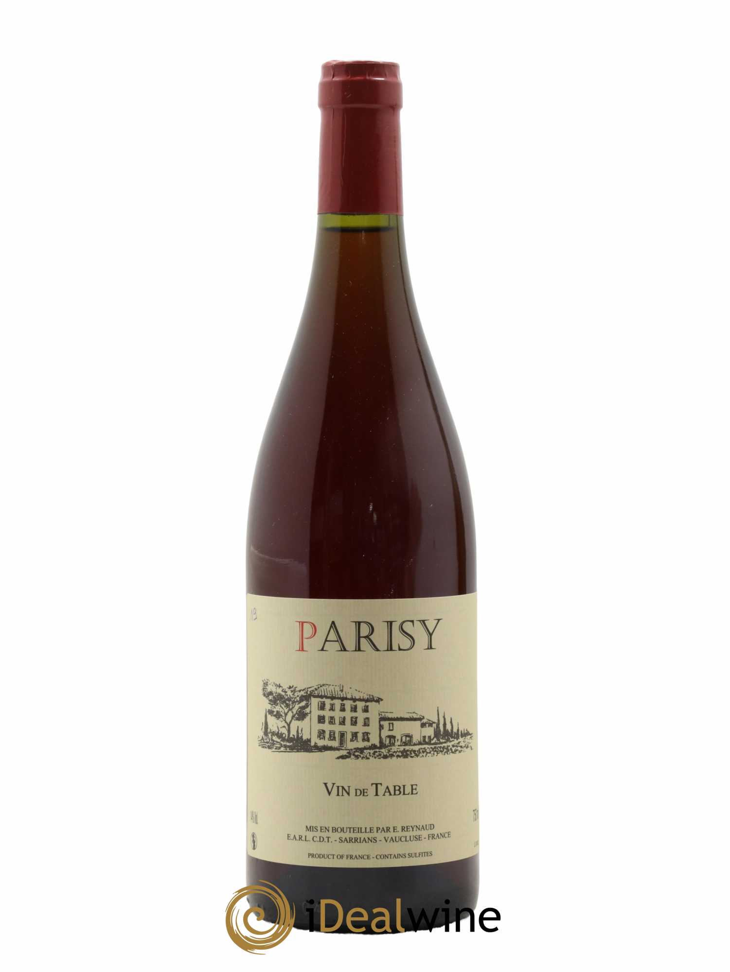Vin de Table Parisy Emmanuel Reynaud - Lot de 1 bouteille - 0