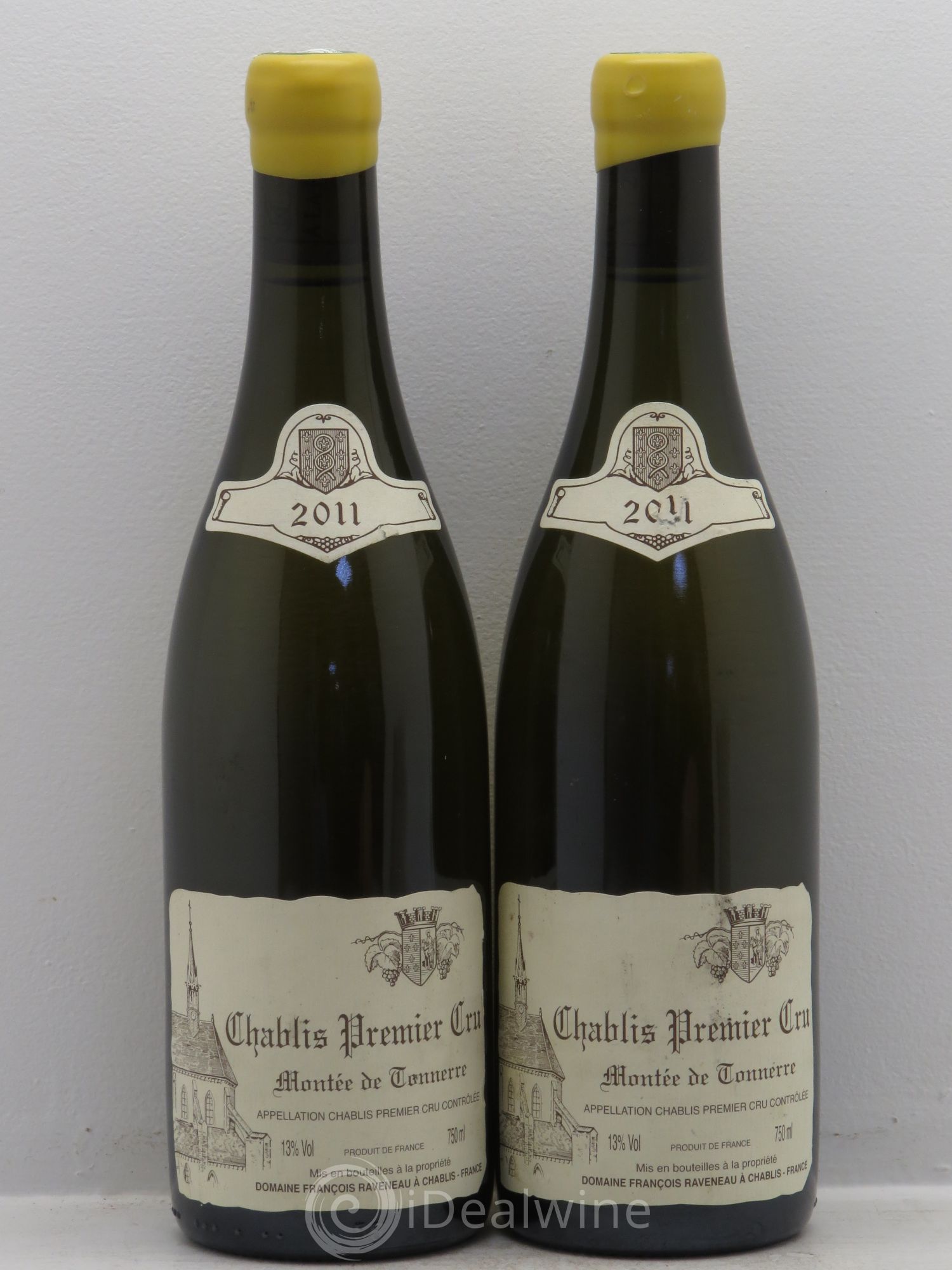 Chablis 1er Cru Montée de Tonnerre Raveneau (Domaine) 2011 - Lot de 2 bouteilles - 0