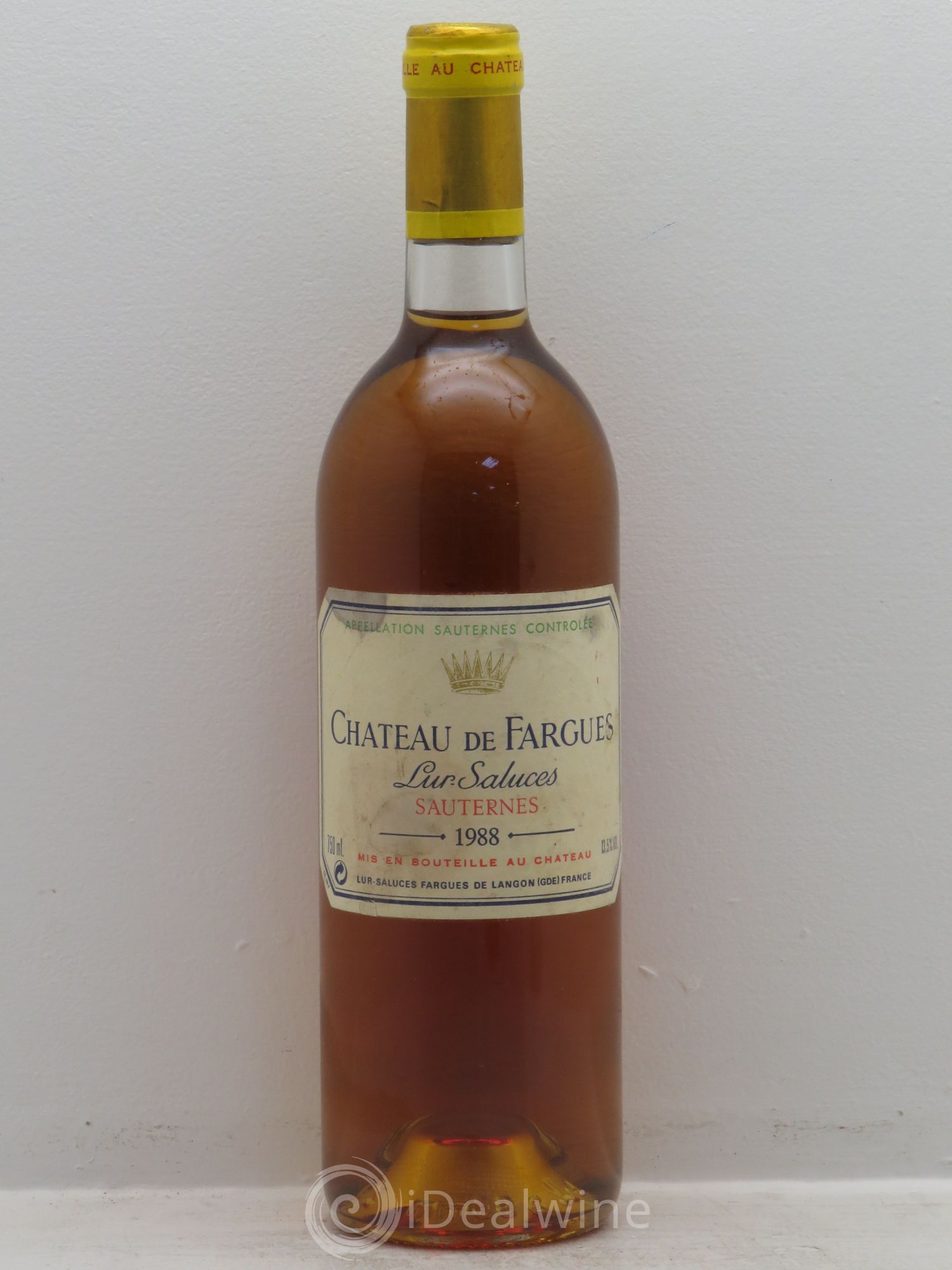 Château de Fargues 1988 - Lotto di 1 bottiglia - 0