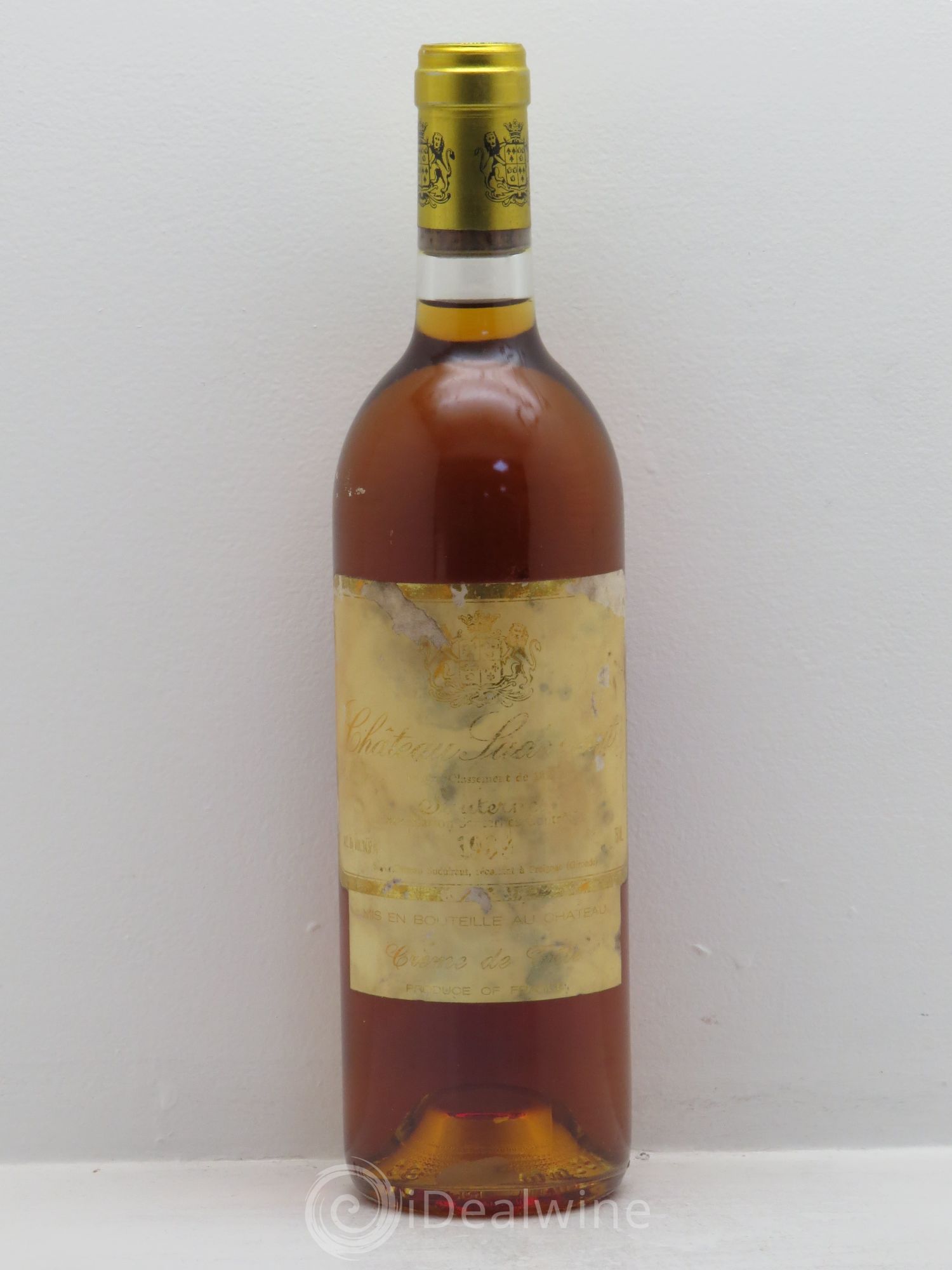 Château Suduiraut Crème de Tête 1er Grand Cru Classé (senza prezzo di riserva) 1989 - Lotto di 1 bottiglia - 0