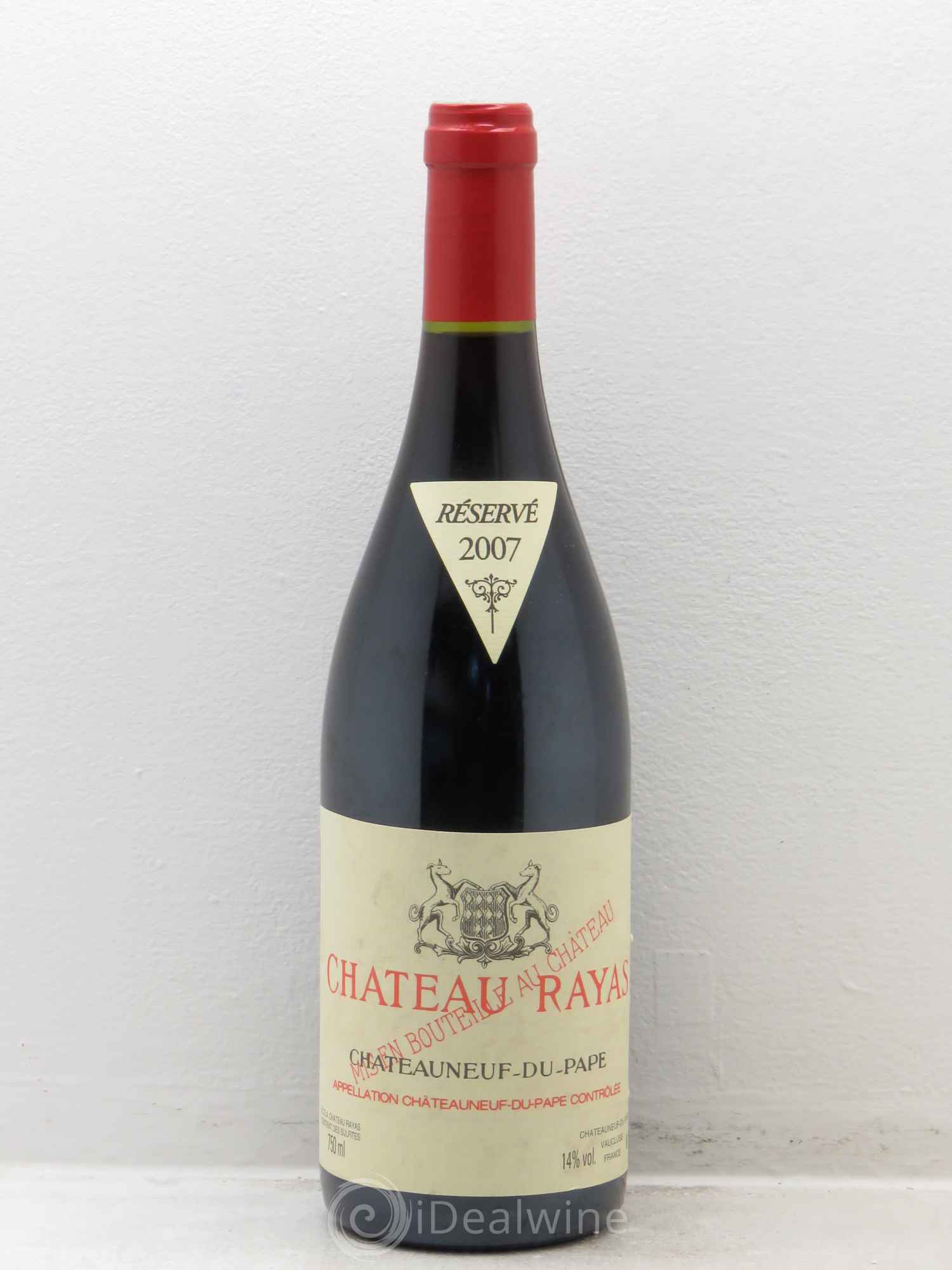Châteauneuf-du-Pape Château Rayas Emmanuel Reynaud (sans prix de réserve) 2007 - Lot de 1 bouteille - 0