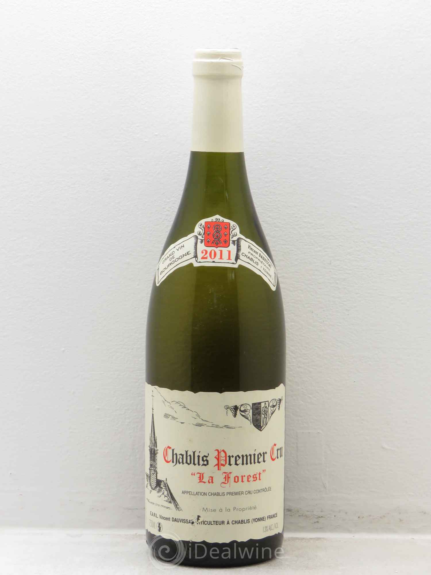 Chablis 1er Cru La Forest Vincent Dauvissat (Domaine) (sans prix de réserve) 2011 - Lot de 1 bouteille - 0
