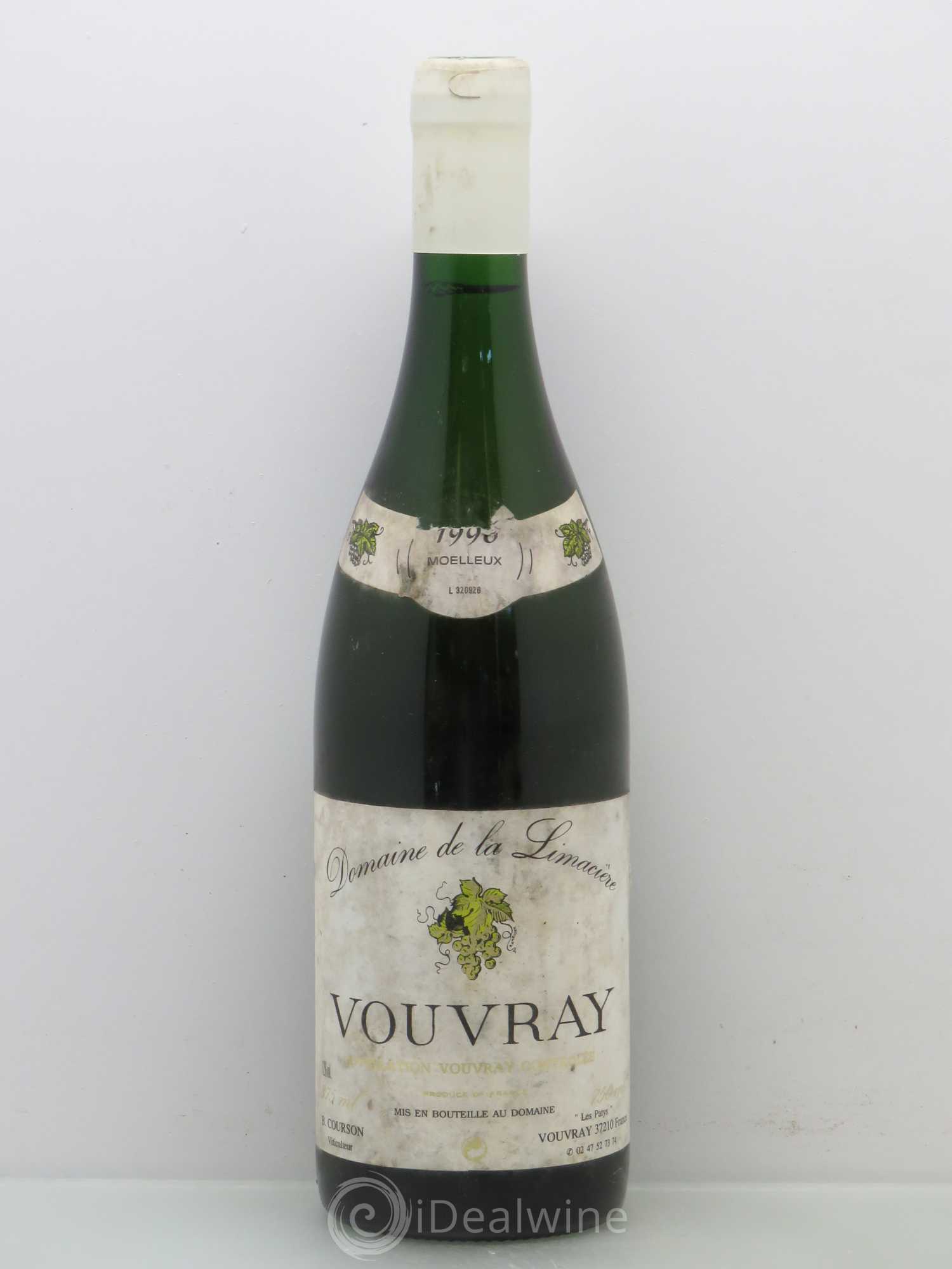 Vouvray Domaine De La Limaciere (sans prix de réserve) 1996 - Posten von 1 Flasche - 0