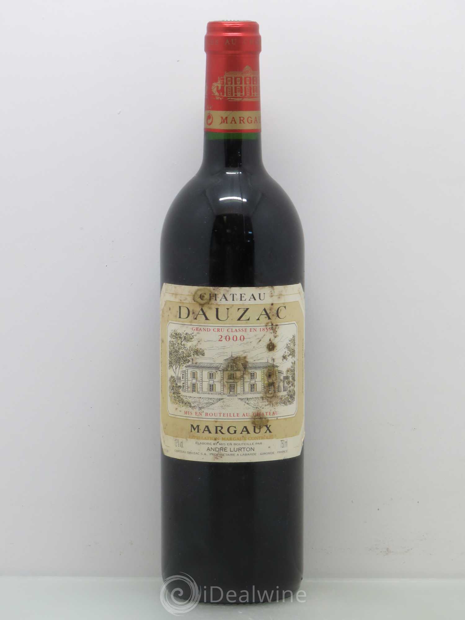 Château Dauzac 5ème Grand Cru Classé (sans prix de réserve) 2000 - Lot de 1 bouteille - 0