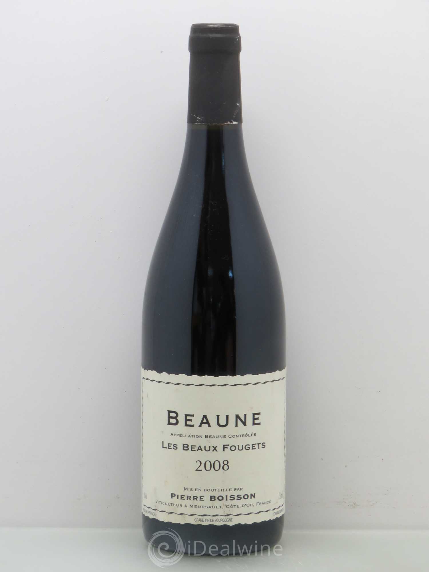 Beaune Les Beaux Fougets Pierre Boisson (sans prix de réserve) 2008 - Posten von 1 Flasche - 0