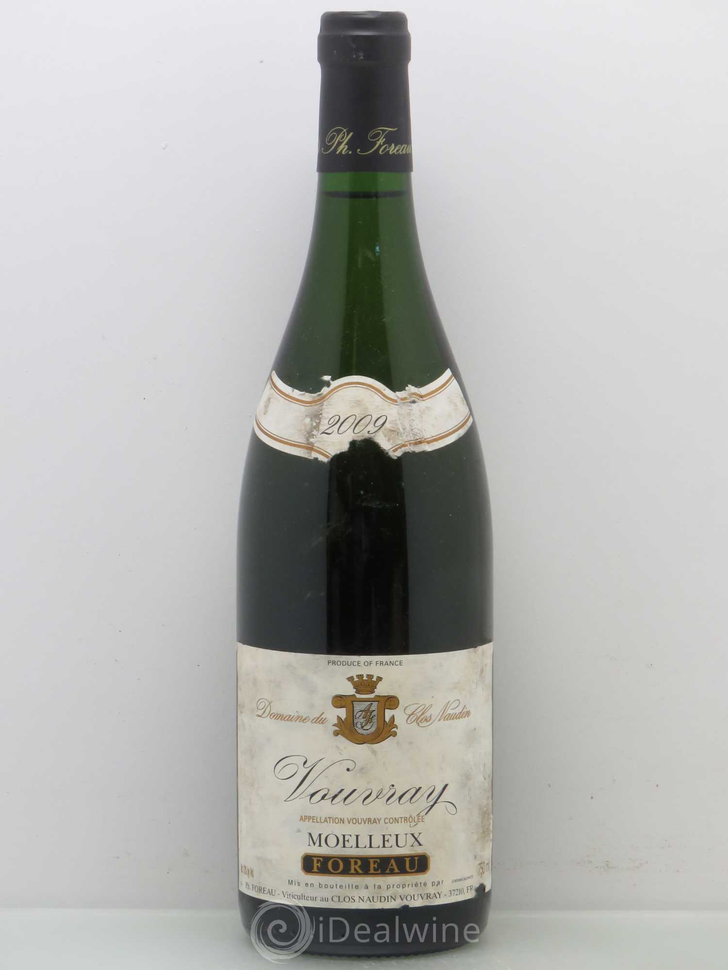 Vouvray Moelleux Clos Naudin - Philippe Foreau (senza prezzo di riserva) 2009 - Lotto di 1 bottiglia - 0