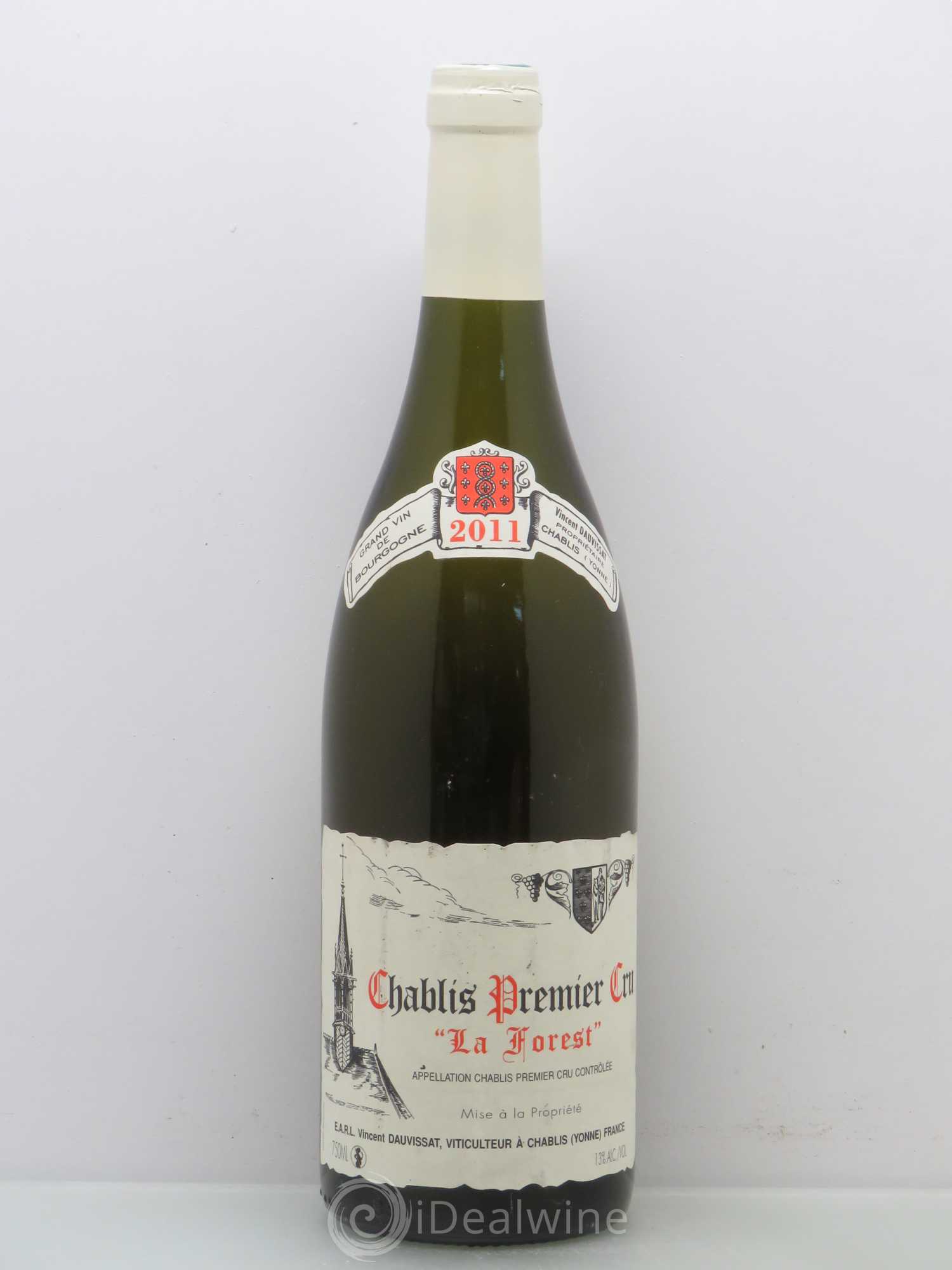Chablis 1er Cru La Forest Vincent Dauvissat (Domaine) (sans prix de réserve) 2011 - Lot de 1 bouteille - 0