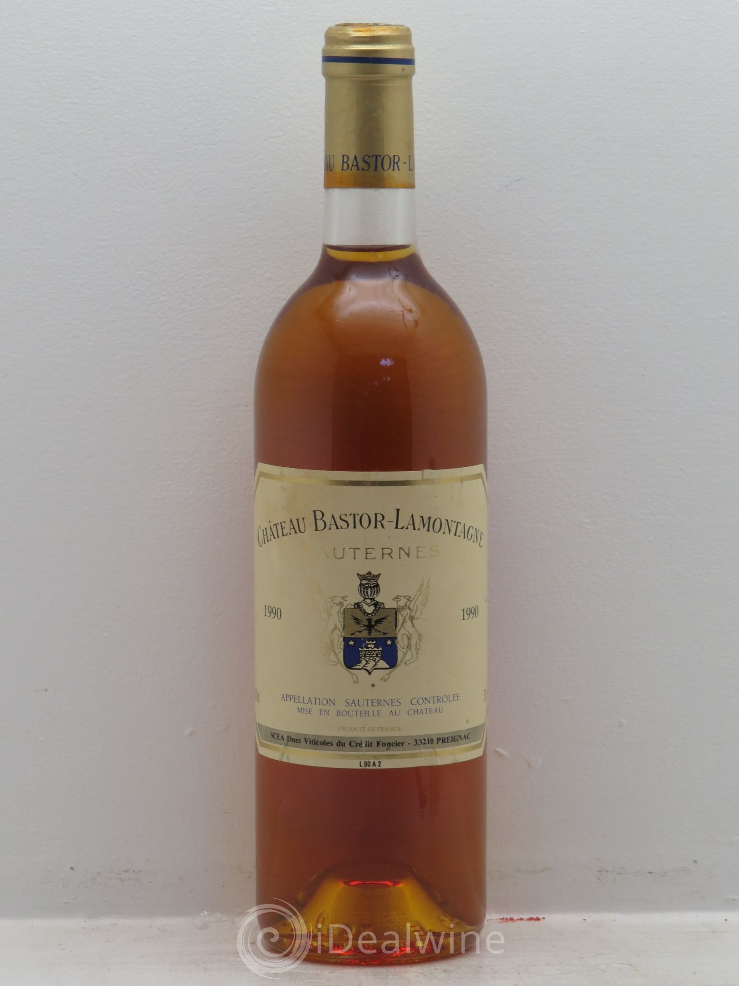 Château Bastor Lamontagne 1990 - Lotto di 6 bottiglie - 0