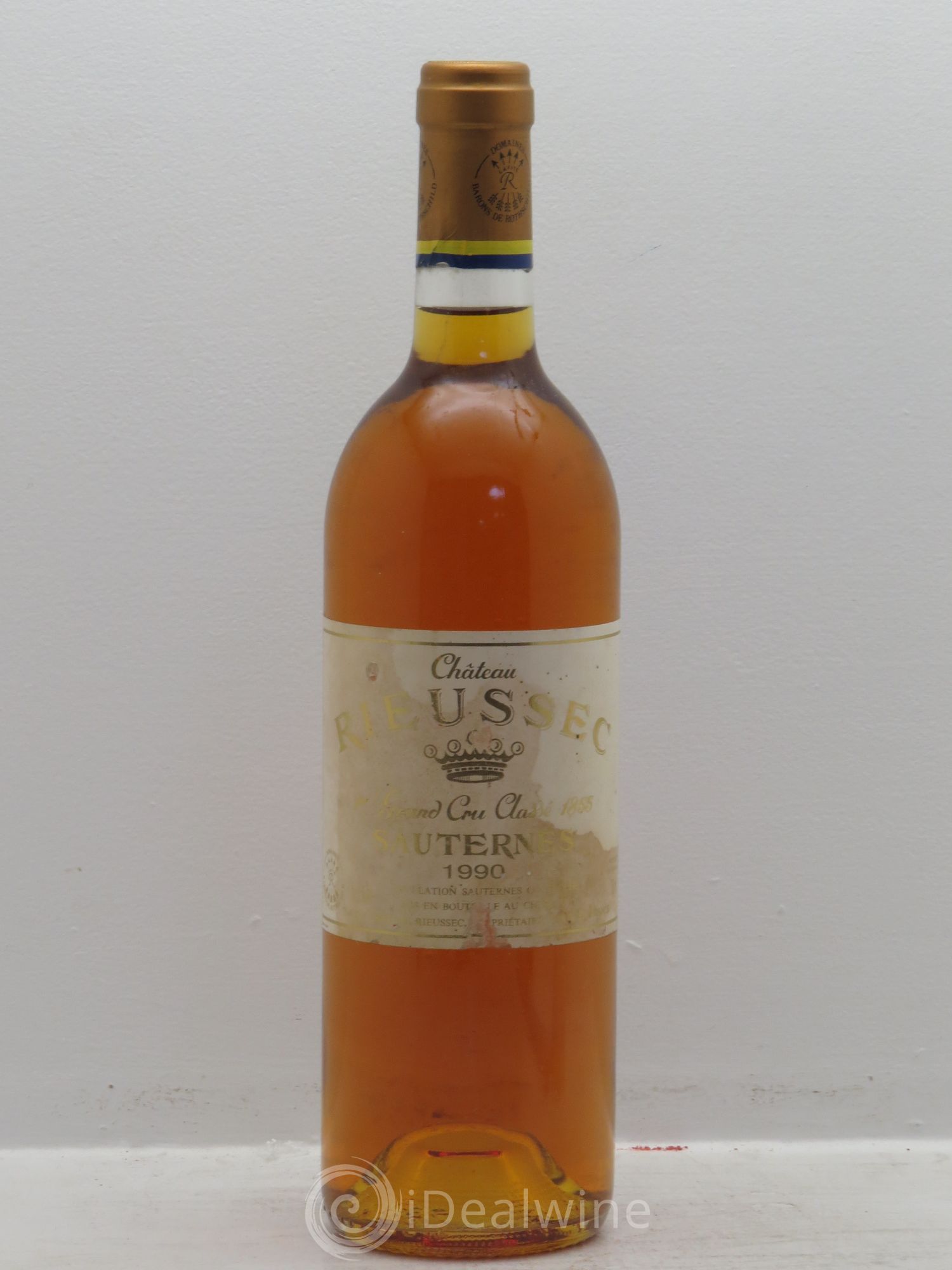 Château Rieussec 1er Grand Cru Classé 1990 - Lotto di 12 bottiglie - 0