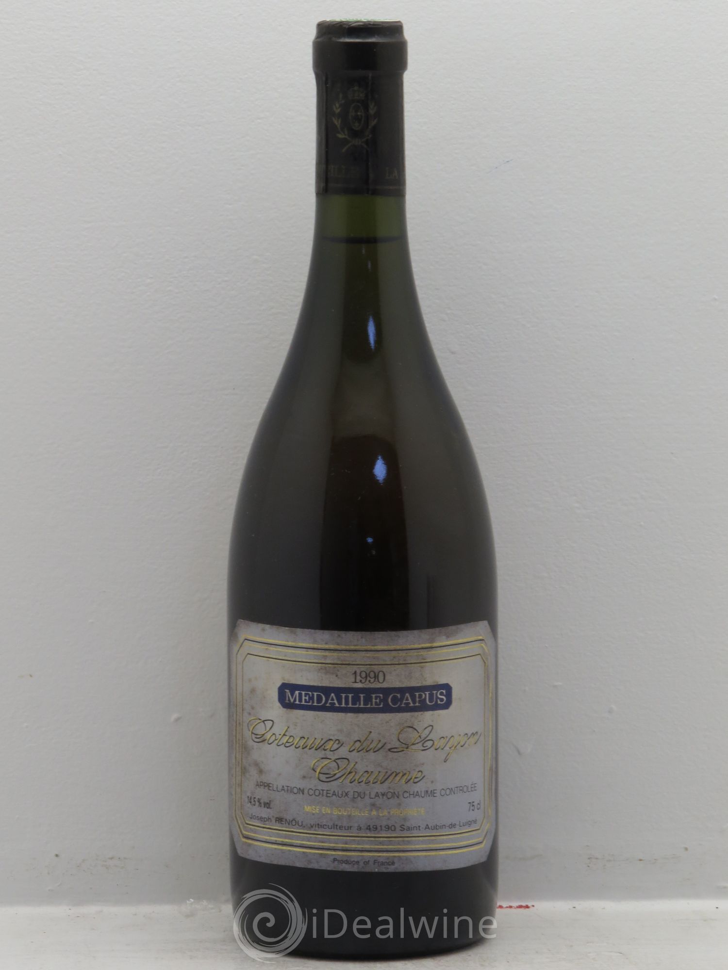 Coteaux du Layon Chaume Joseph Renou Médaille Capus 1990 - Posten von 1 Flasche - 0