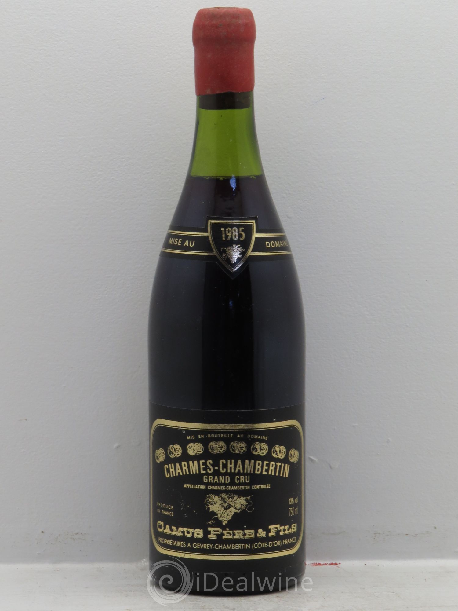 Charmes-Chambertin Grand Cru Leon Camus 1985 - Lot de 1 bouteille - 0