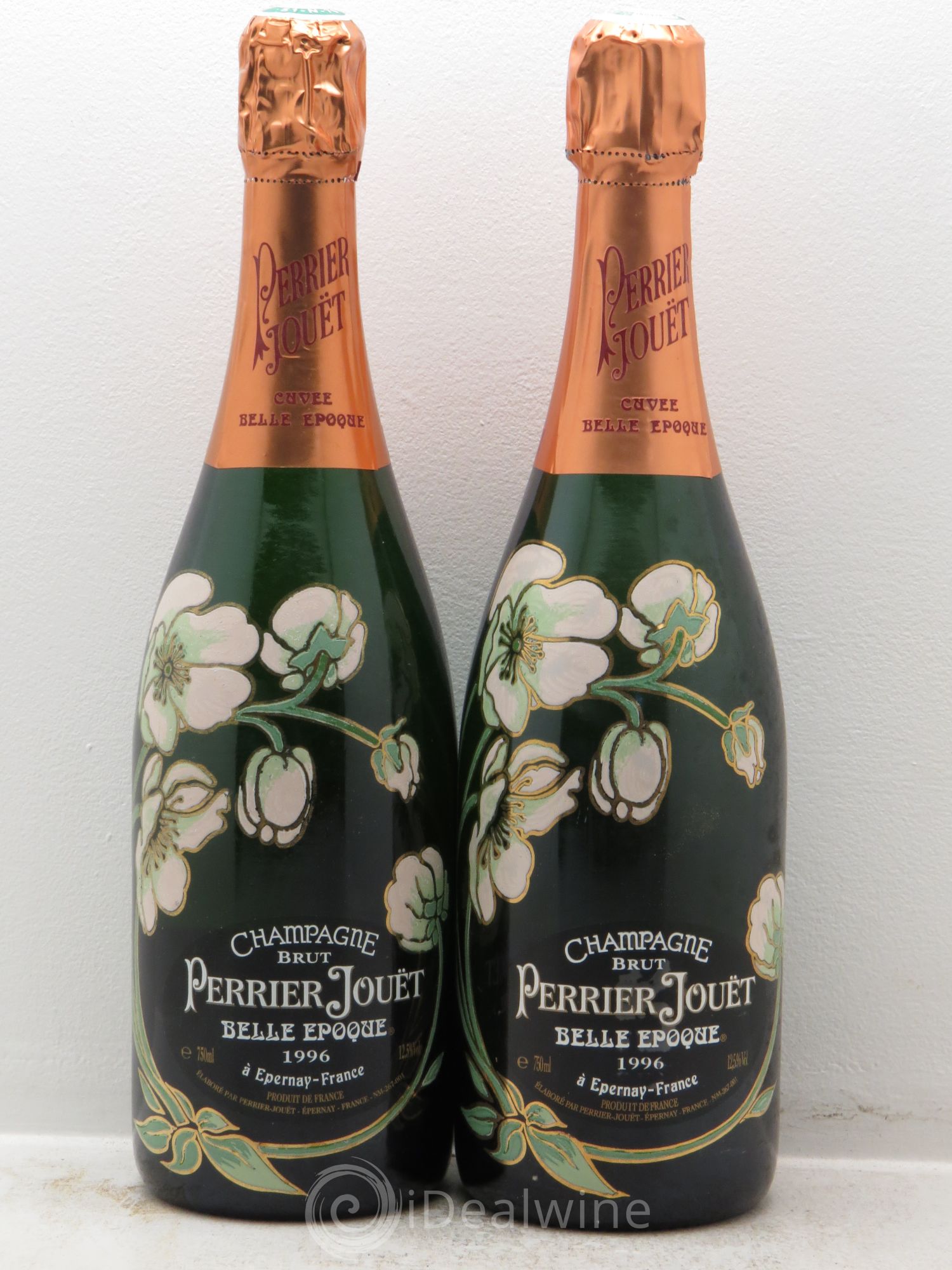Cuvée Belle Epoque Brut Perrier-Jouët 1996 - Lot de 2 bouteilles - 0