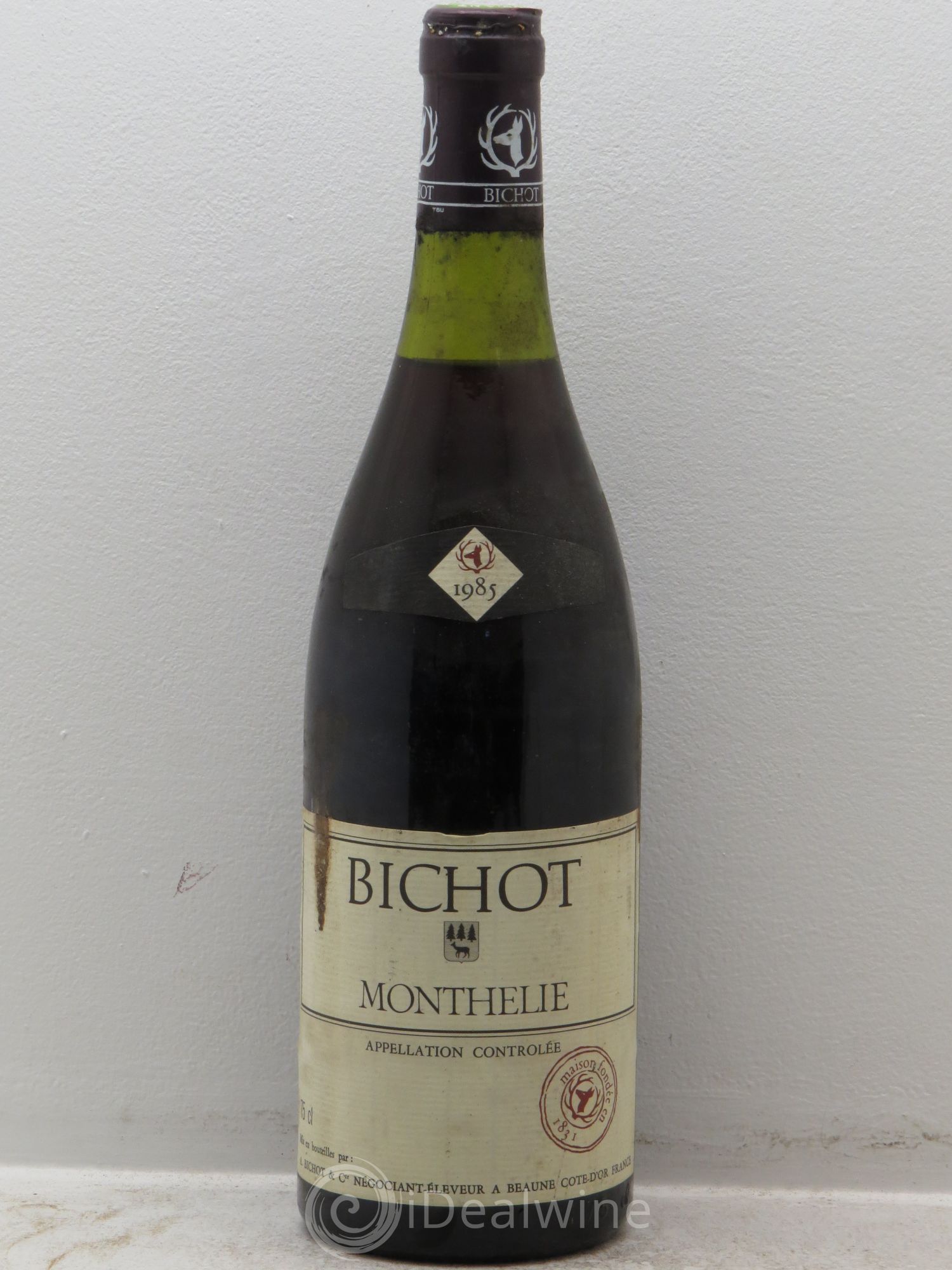 Monthélie Bichot 1985 - Lot de 1 bouteille - 0