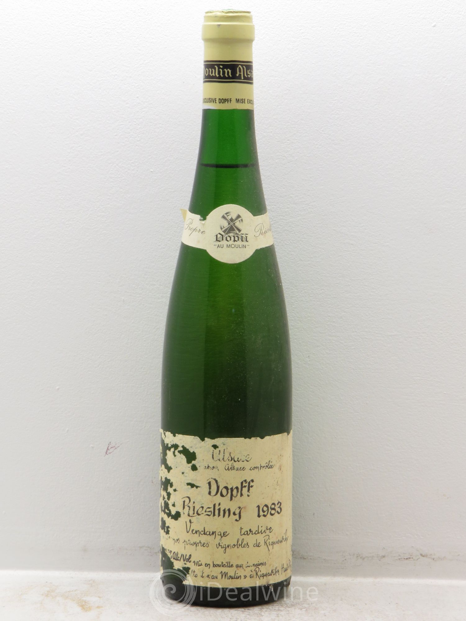Riesling Vendanges Tardives Dopff (sans prix de réserve) 1983 - Lotto di 6 bottiglie - 0
