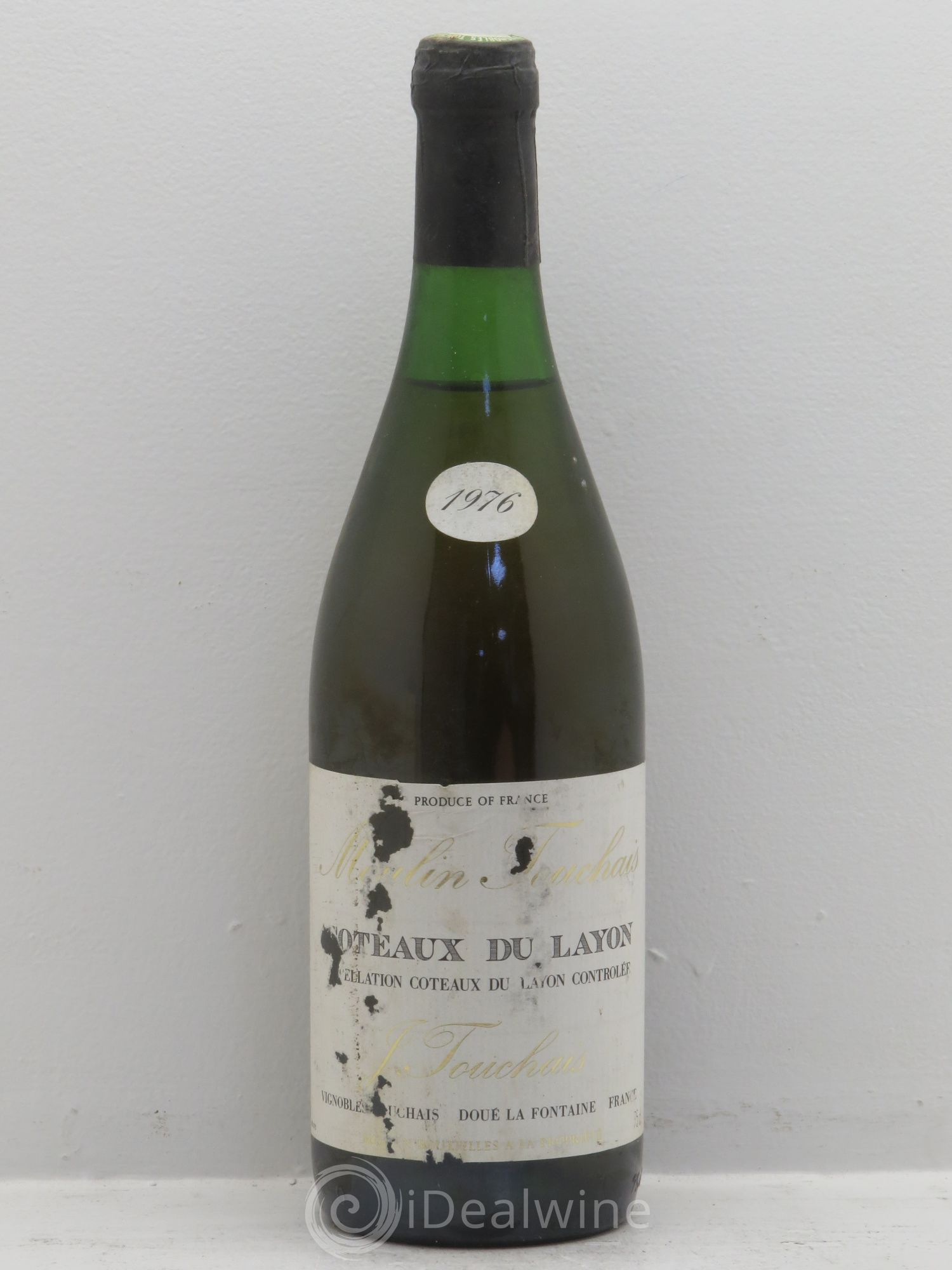 Coteaux du Layon Moulin du Touchais 1976 - Lotto di 6 bottiglie - 0