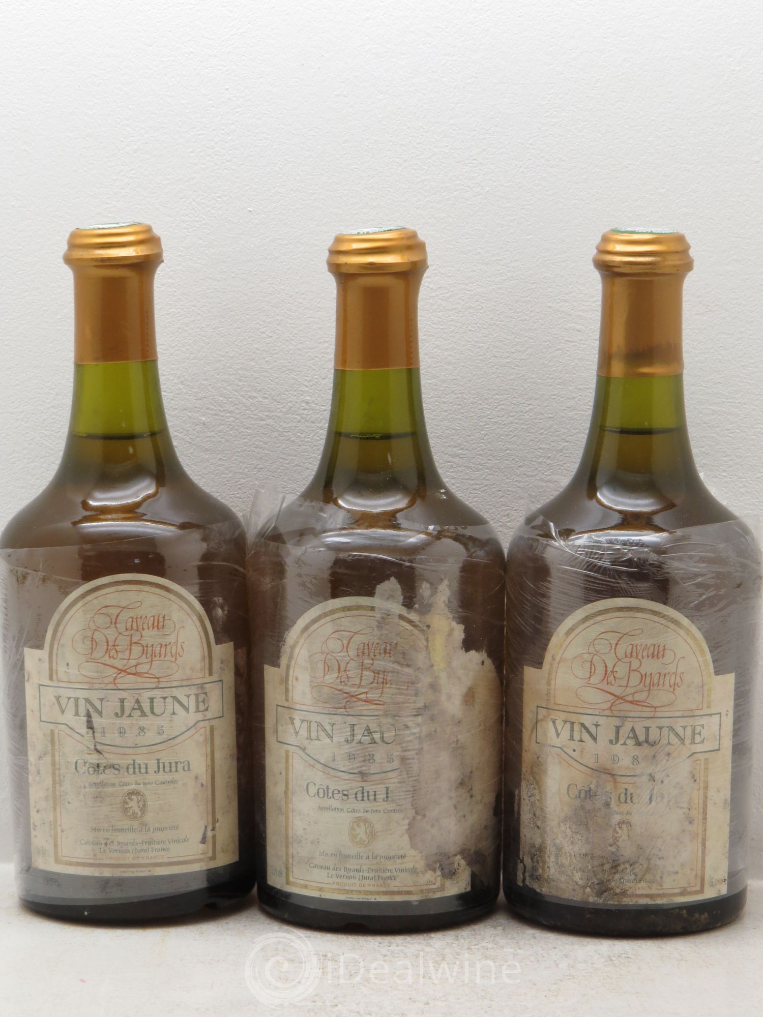 Arbois Vin Jaune 1985 - Posten von 3 Flaschen - 0