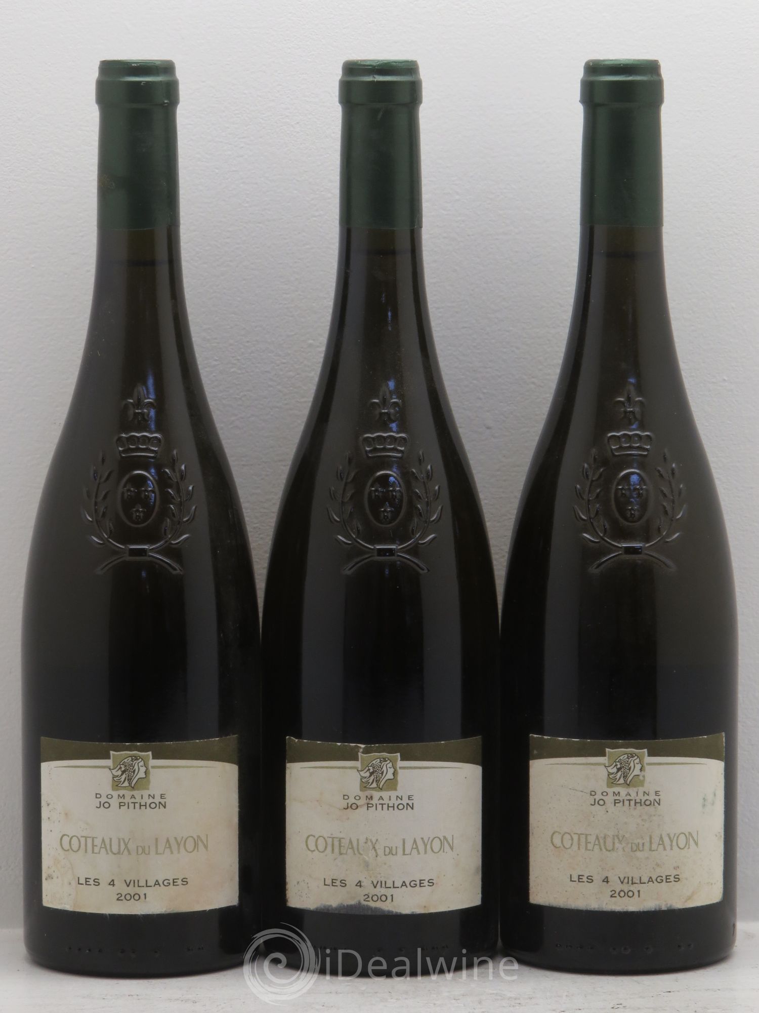 Coteaux du Layon Les 4 Villages - Jo Pithon 2001 - Lotto di 3 bottiglie - 0