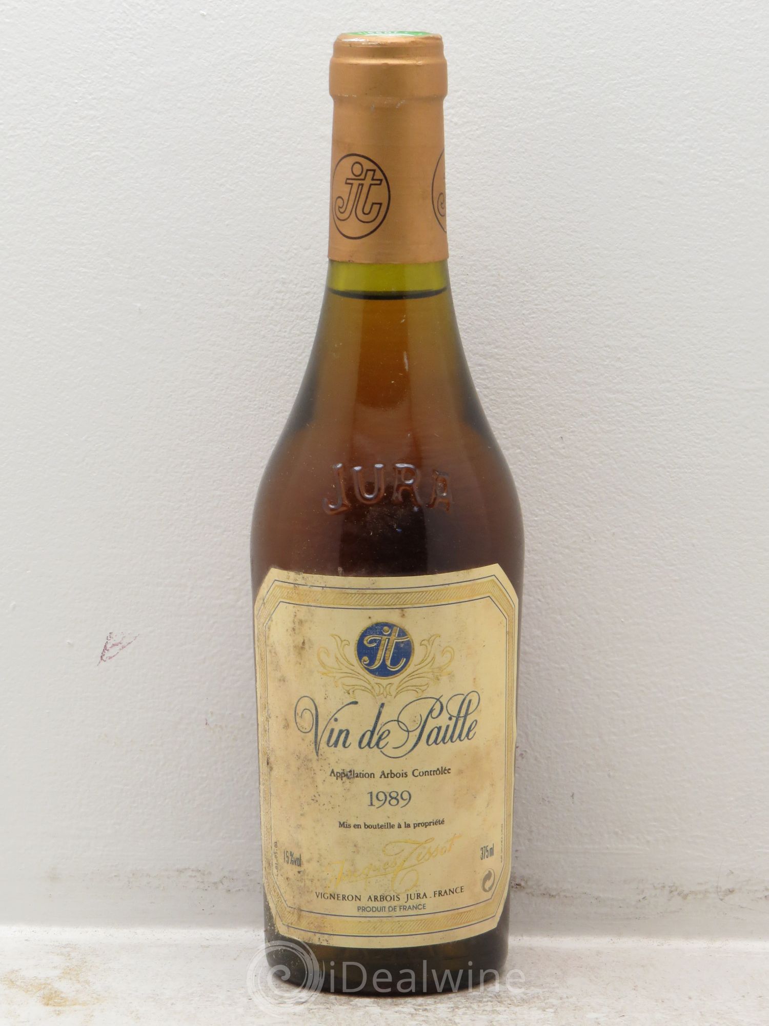 Côtes du Jura Vin de Paille Jacques Tissot 1989 - Posten von 6 Demi-Flaschen - 0
