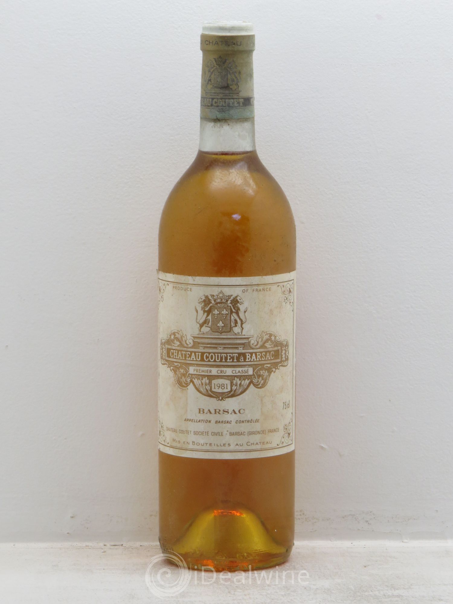 Château Coutet 1er Grand Cru Classé 1981 - Lotto di 6 bottiglie - 0